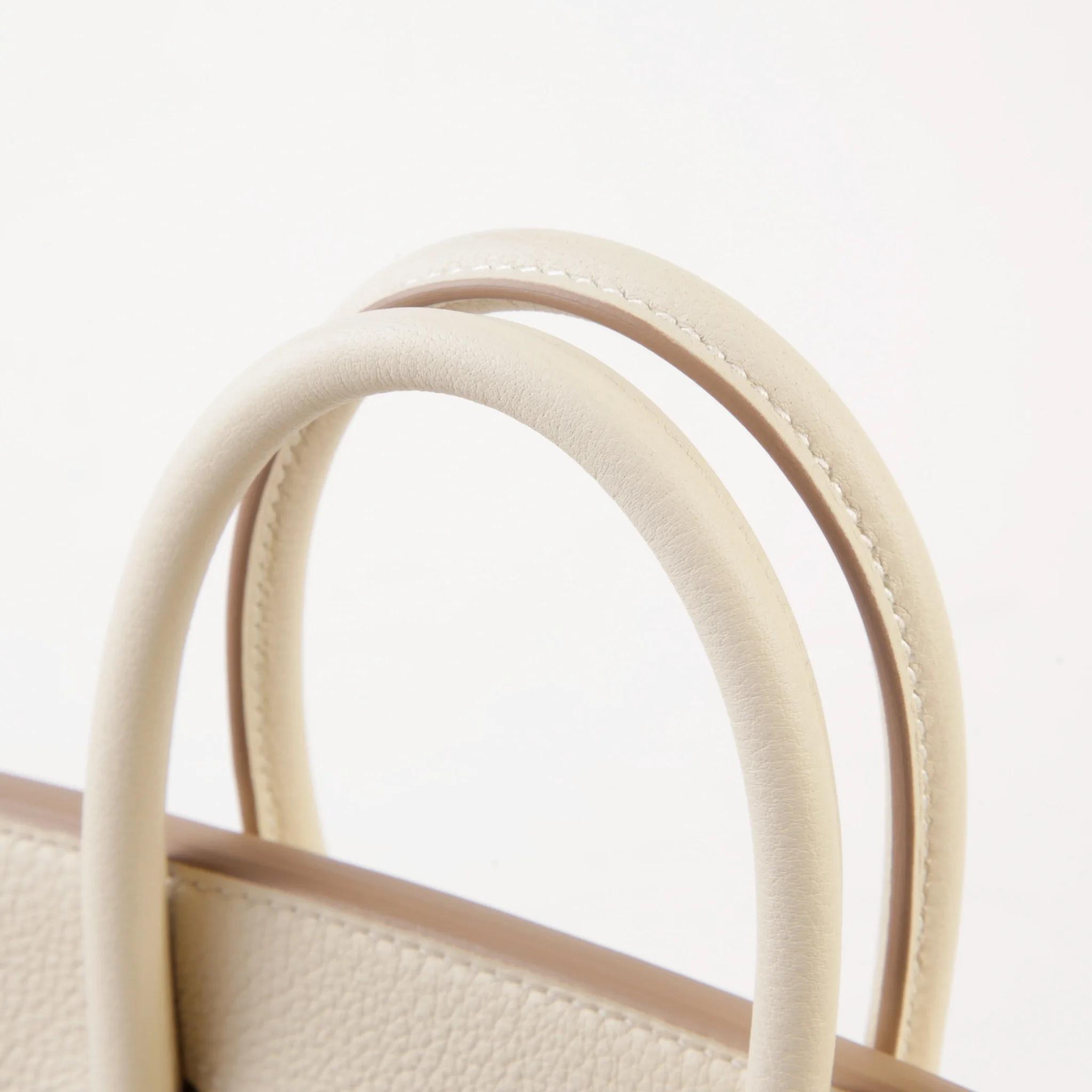 ランク N 新品 HERMÈS エルメス バーキン25 クレ (10) トゴ ゴールド金具 G刻印 (2026) - 3