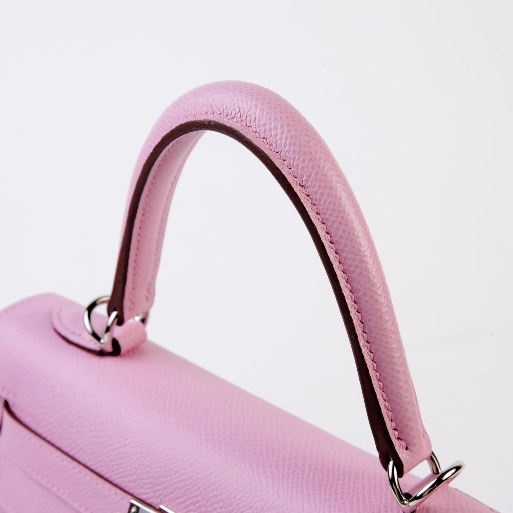 ランク NS 未使用品 HERMÈS エルメス ケリー25 セリエ モーヴシルベストル (X9) エプソン シルバー金具 U刻印 (2022) - 3