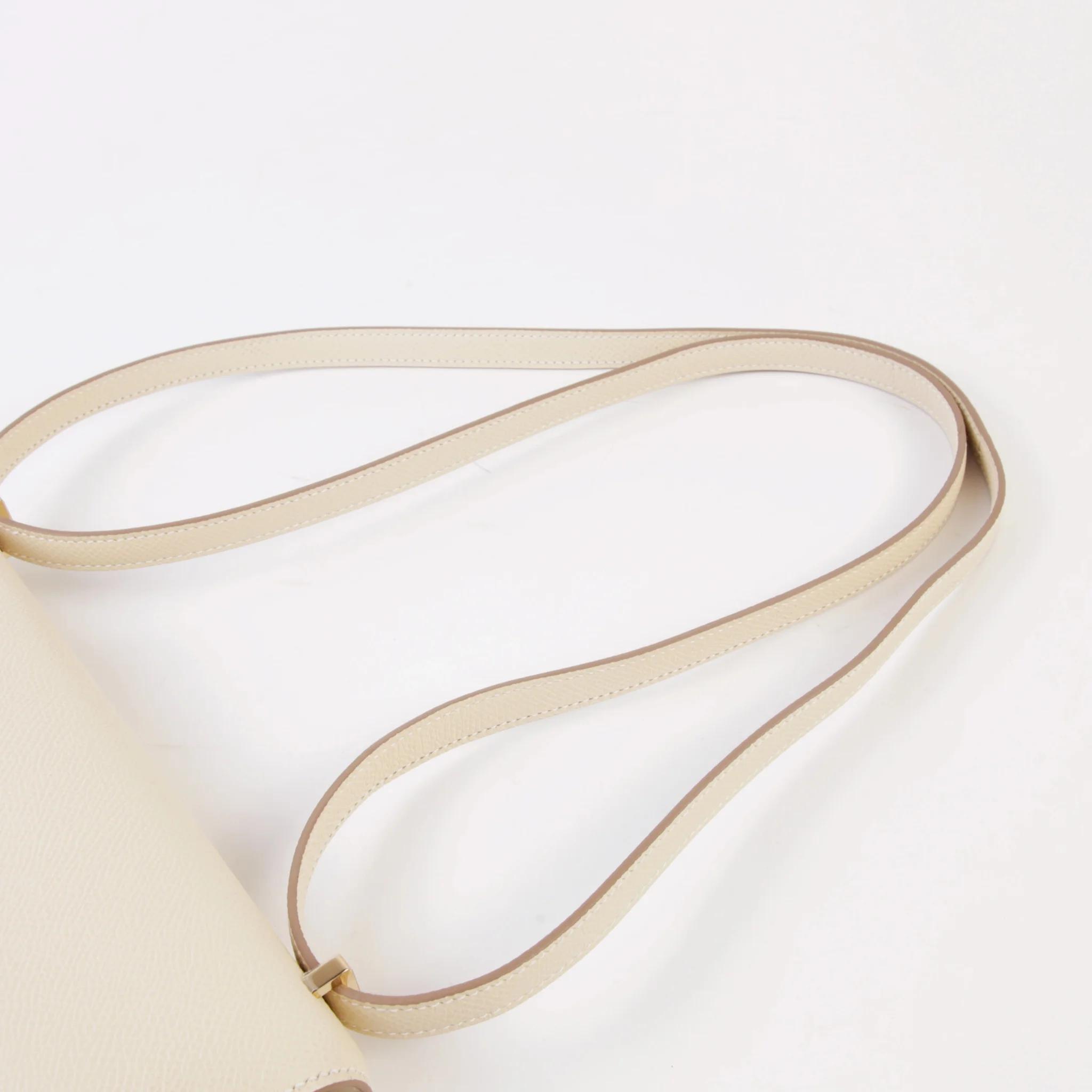 Unused ( Rank NS ) HERMÈS Constance Elan Craie (10) Epsom Permabrass hardware G (2026) - 3