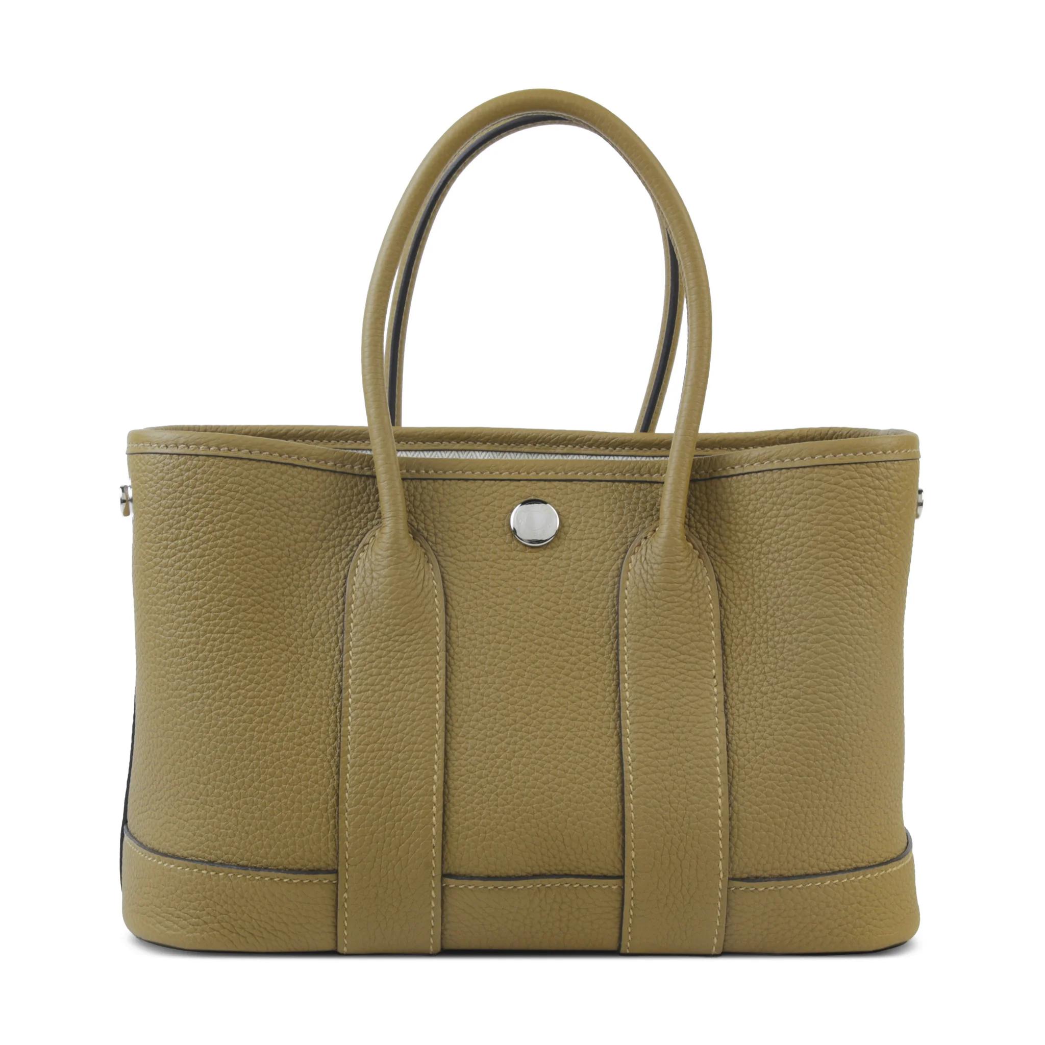 Unused ( Rank NS ) HERMÈS Neo Garden Party 23 Dune (2D) Negonda Palladium hardware G (2026) - 1