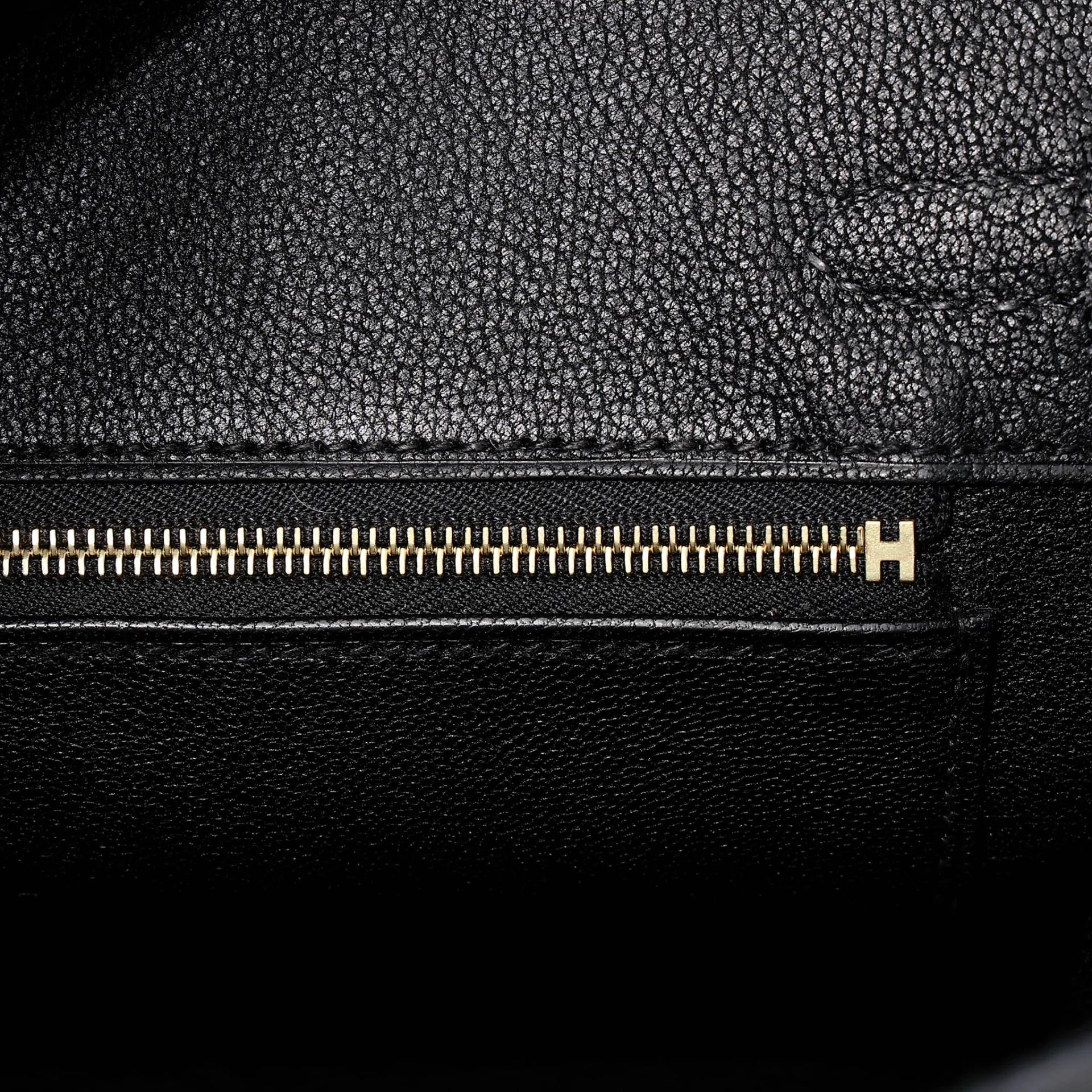 Brand New ( Rank N ) HERMÈS Birkin 25 Noir (89) Togo Gold hardware G (2026) - 11