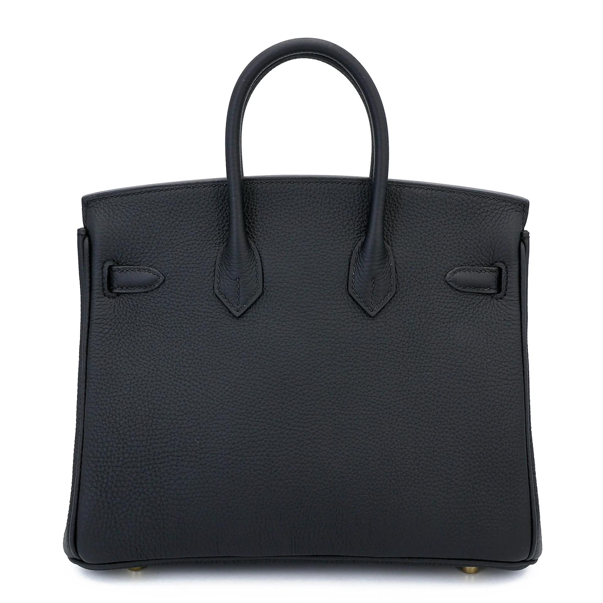 Brand New ( Rank N ) HERMÈS Birkin 25 Noir (89) Togo Gold hardware G (2026) - 2
