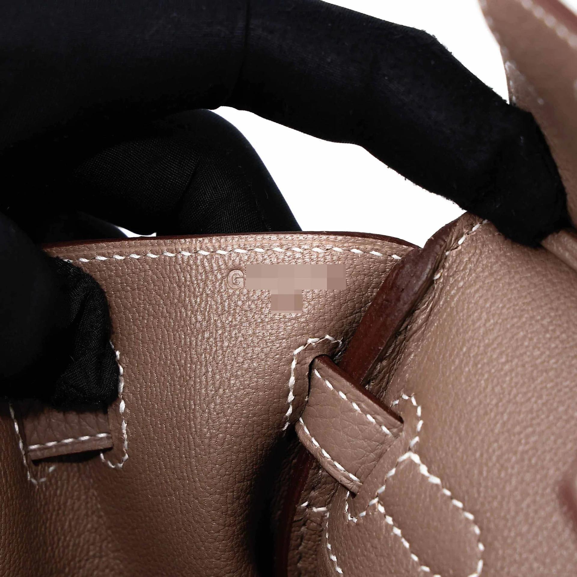 Brand New ( Rank N ) HERMÈS Birkin 25 Etoupe (18) Togo Gold hardware G (2026) - 11