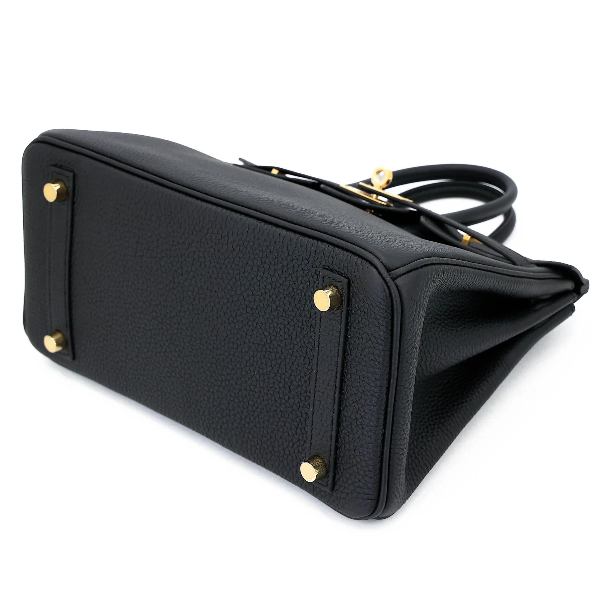 Brand New ( Rank N ) HERMÈS Birkin 25 Noir (89) Togo Gold hardware G (2026) - 4