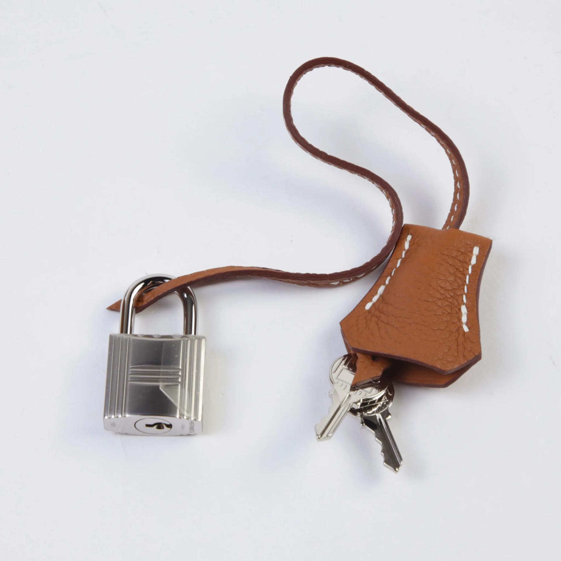 Excellent ( Rank SA ) HERMÈS Hac a Dos PM Gold (37) Togo Palladium hardware K (2025) - 14