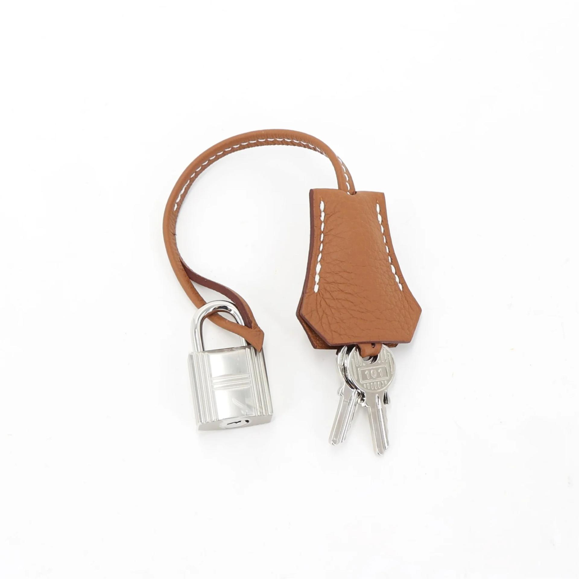 Brand New ( Rank N ) HERMÈS Birkin 25 Gold (37) Togo Palladium hardware G (2026) - 17