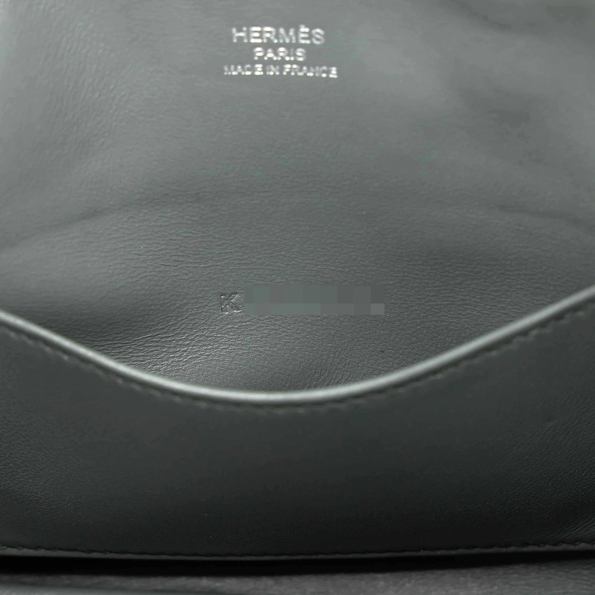 A美品 HERMÈS 愛馬仕 Mini Bolide 1923 63 杏仁綠 Vert Amande Evercolor皮 銀扣 K刻 2025年 - 15