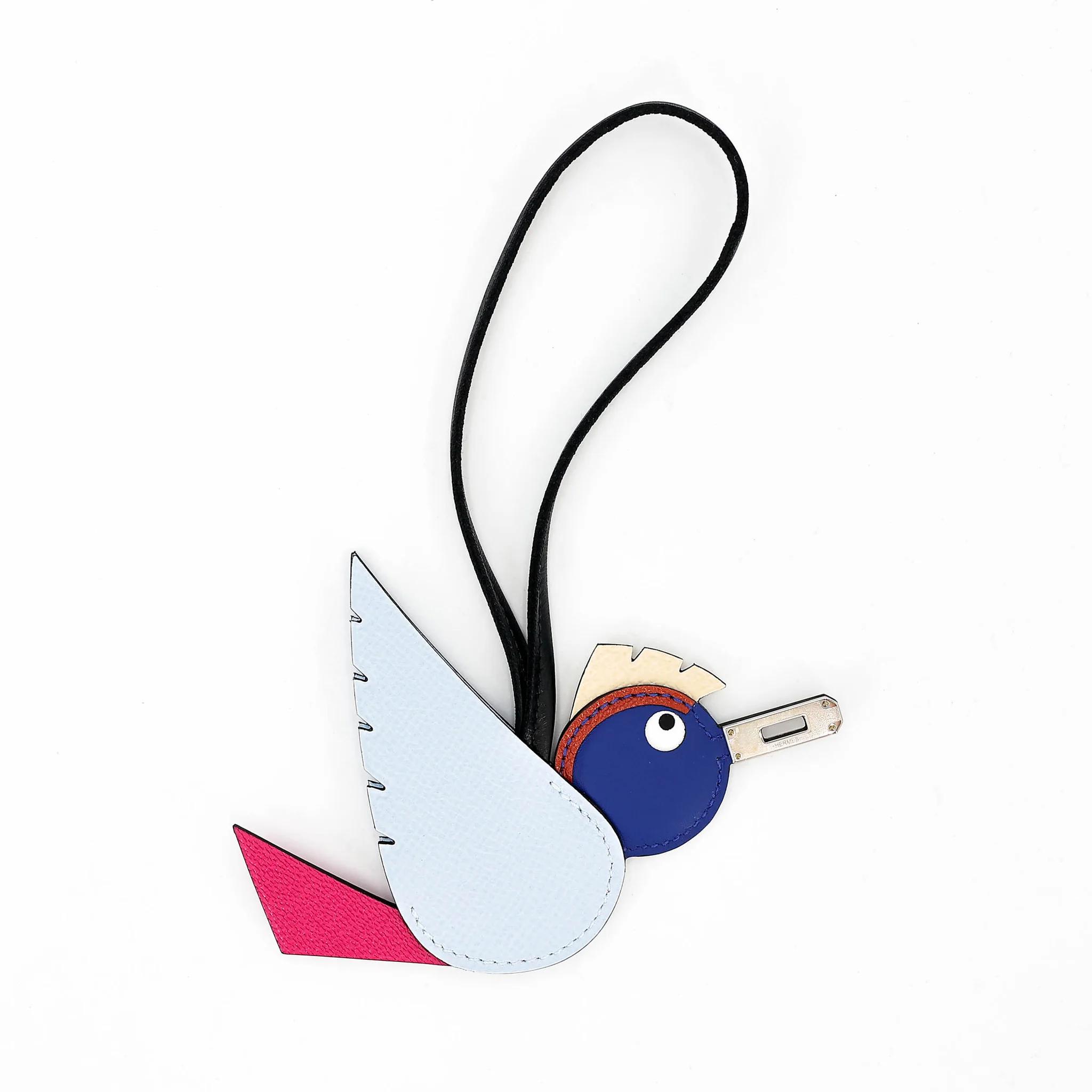 Birdy charm Bleu Glacier (8U) Bleu France (71) Nata (I2) Fuchsia (5J) Noir (89)