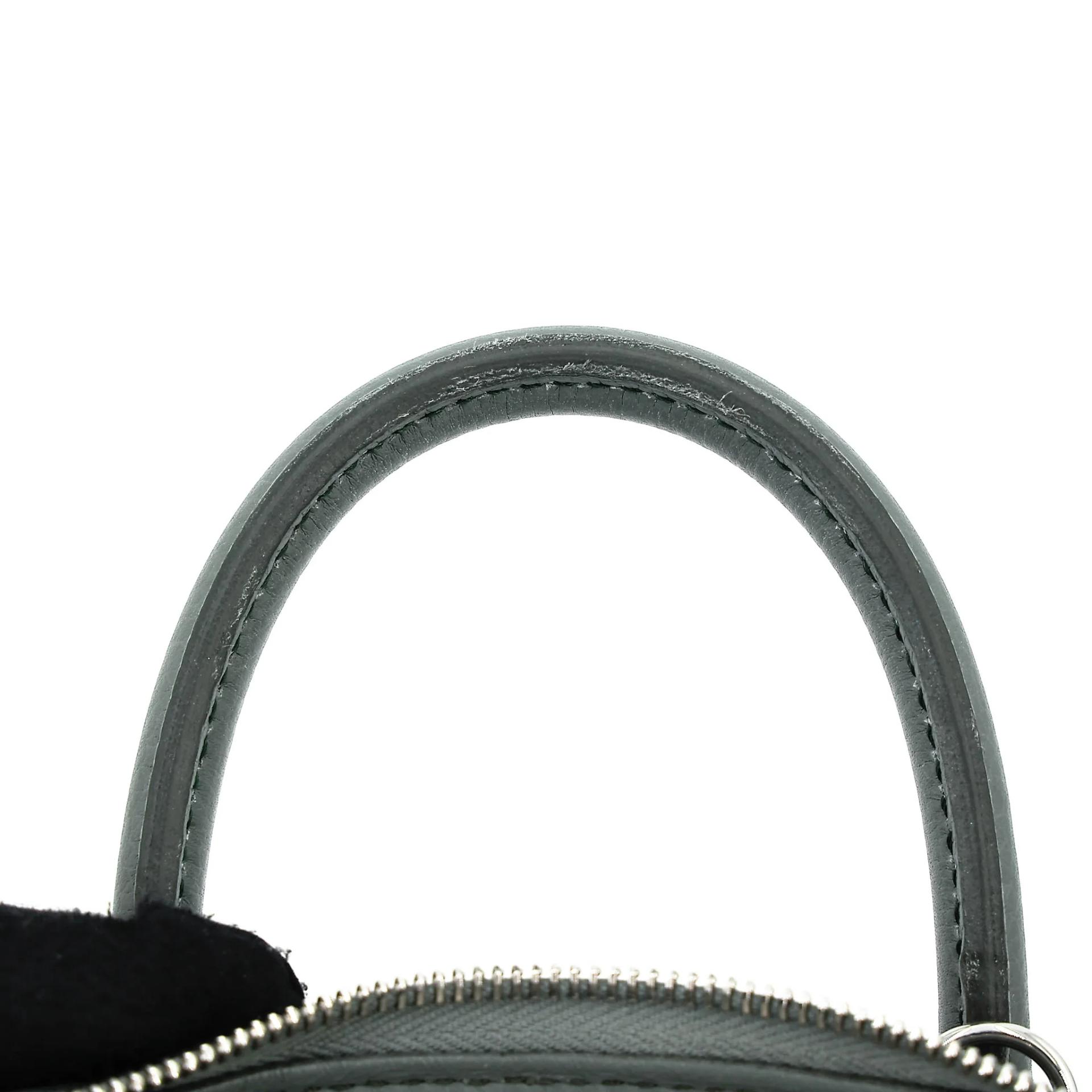 A美品 HERMÈS 愛馬仕 Mini Bolide 1923 63 杏仁綠 Vert Amande Evercolor皮 銀扣 K刻 2025年 - 19