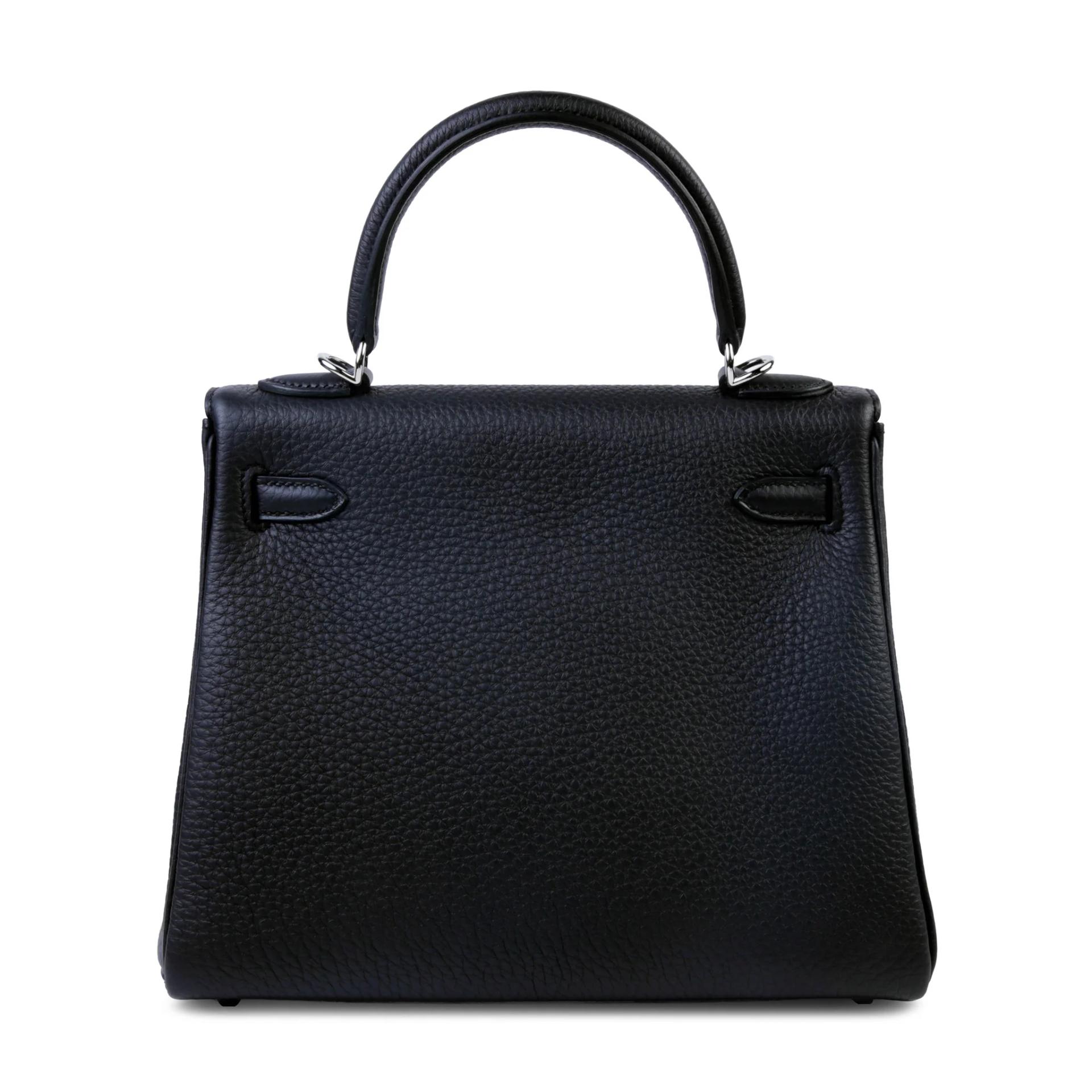ランク N 新品 HERMÈS エルメス ケリー25 内縫い ブラック (89) トゴ シルバー金具 G刻印 (2026) - 2