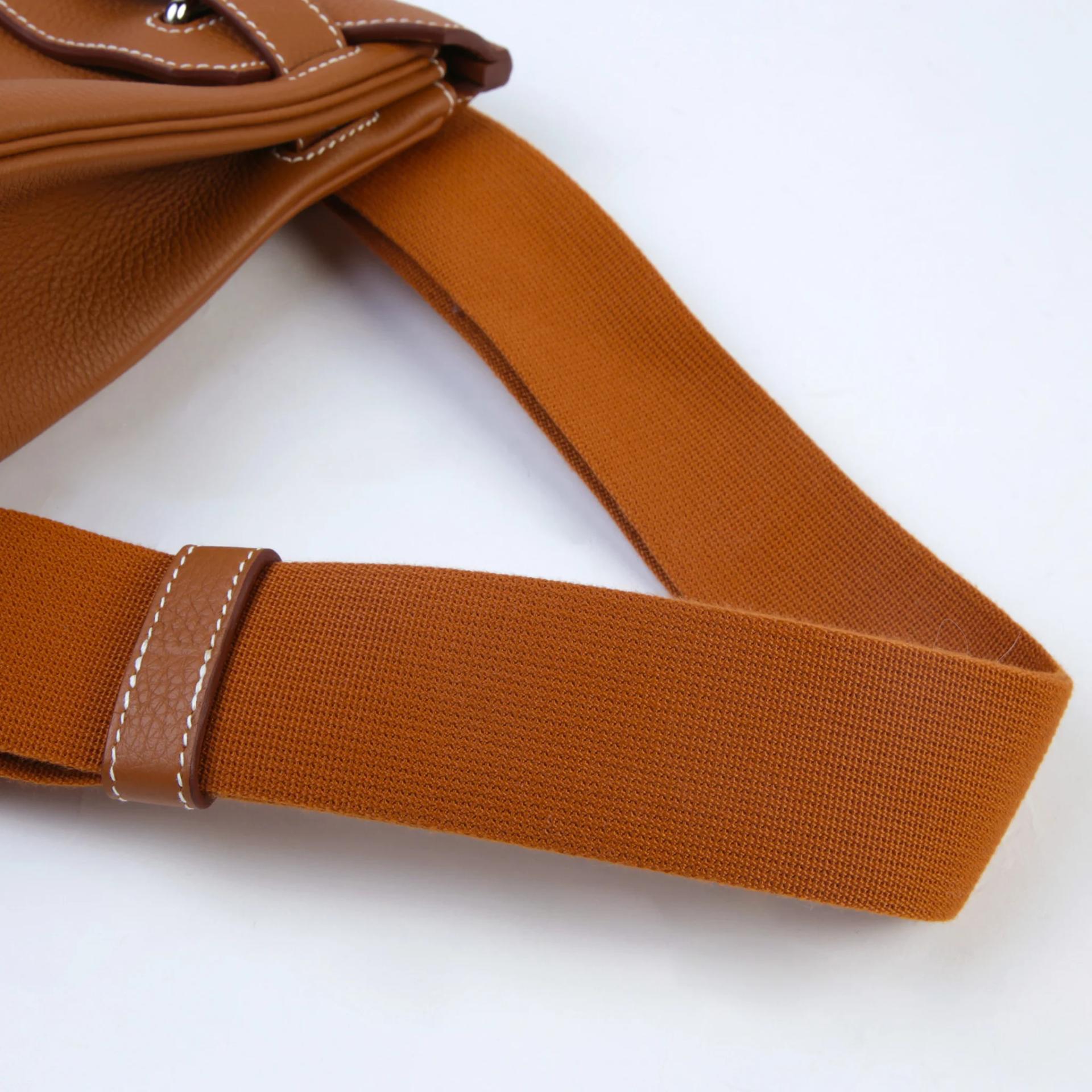 Excellent ( Rank SA ) HERMÈS Hac a Dos PM Gold (37) Togo Palladium hardware K (2025) - 3