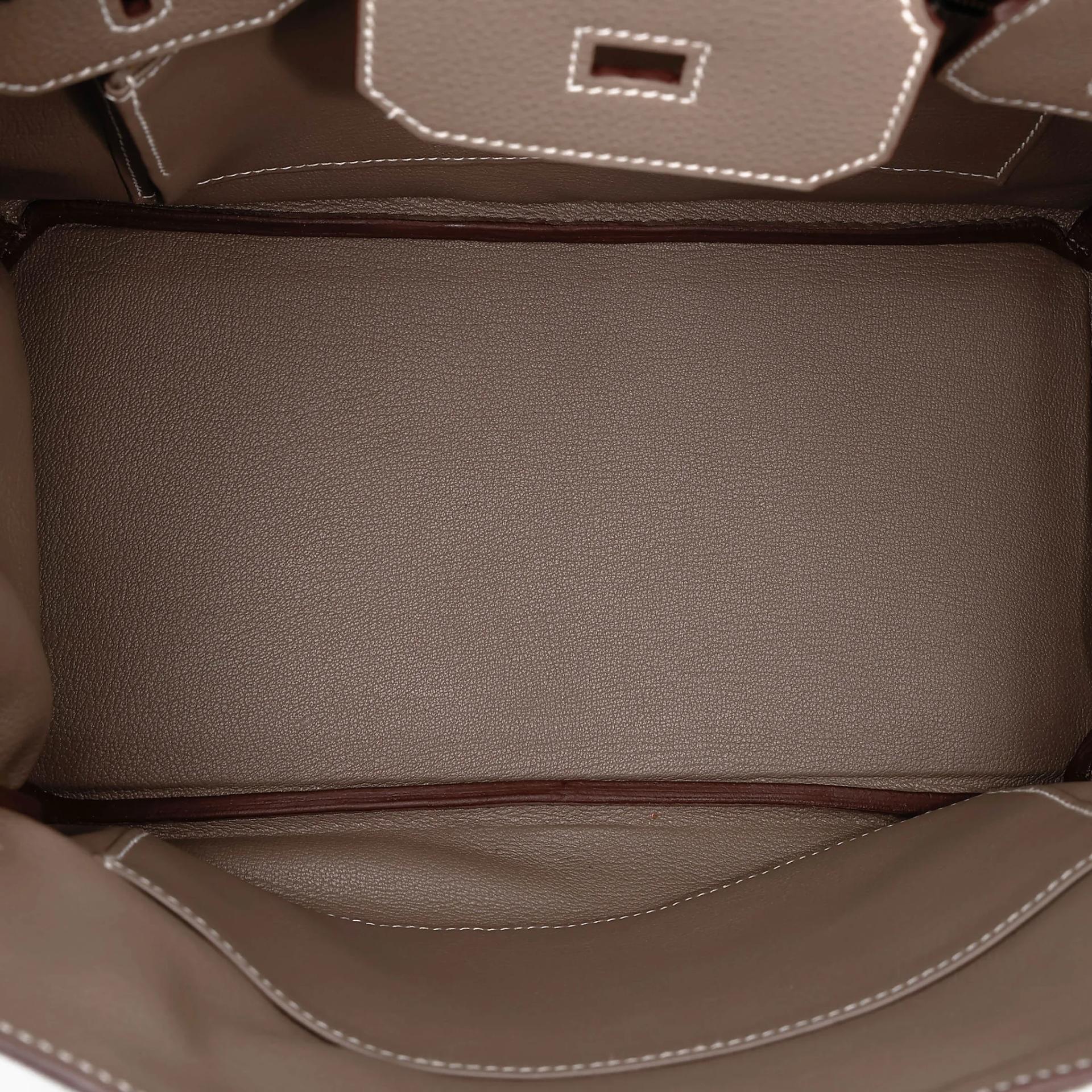 Unused ( Rank NS ) HERMÈS Birkin 30 Etoupe (18) Togo Gold hardware B (2023) - 15