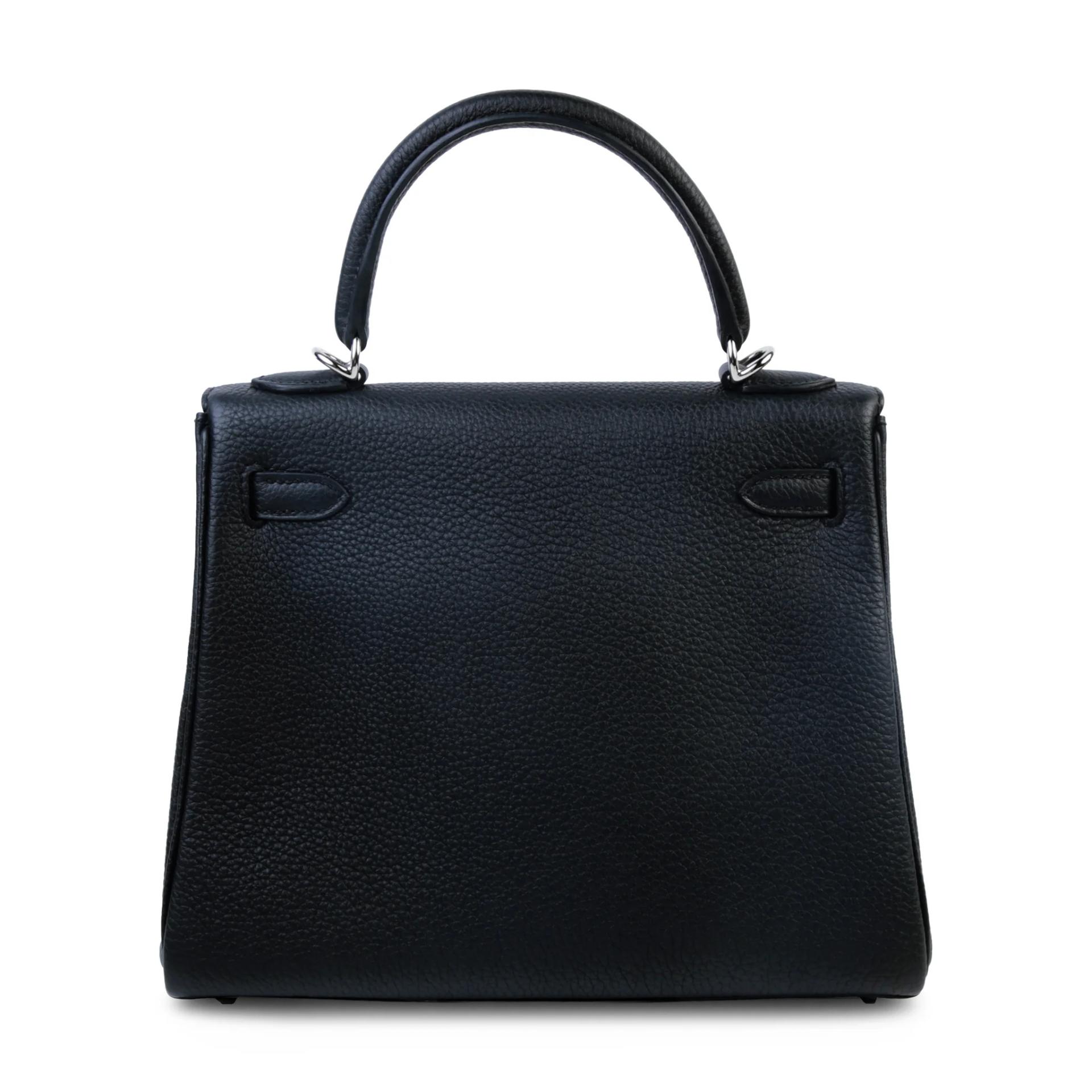 ランク N 新品 HERMÈS エルメス ケリー25 内縫い ブラック (89) トゴ シルバー金具 G刻印 (2026) - 2