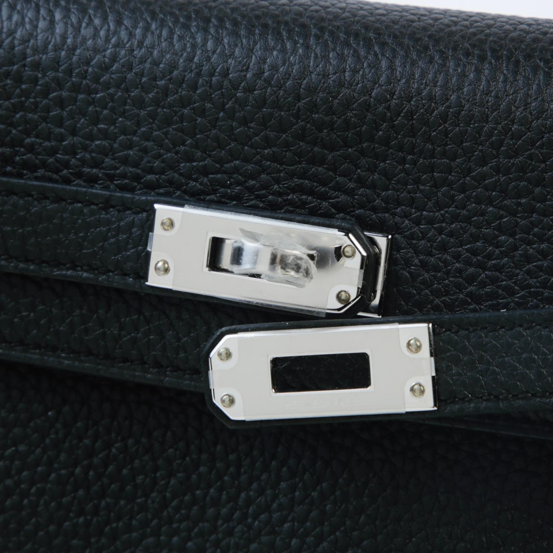 ランク N 新品 HERMÈS エルメス ケリー25 内縫い ブラック (89) トゴ シルバー金具 G刻印 (2026) - 6