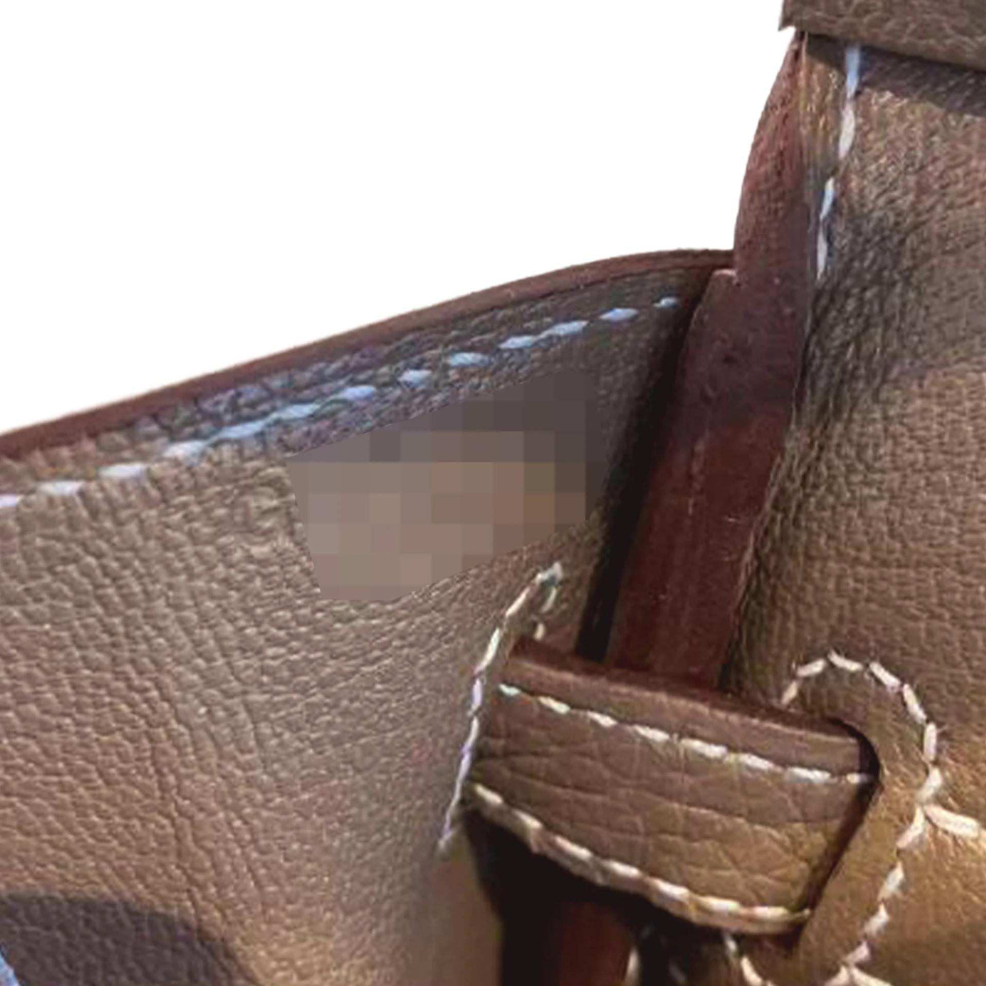 Brand New ( Rank N ) HERMÈS Birkin 25 Etoupe (18) Togo Palladium hardware G (2026) - 4