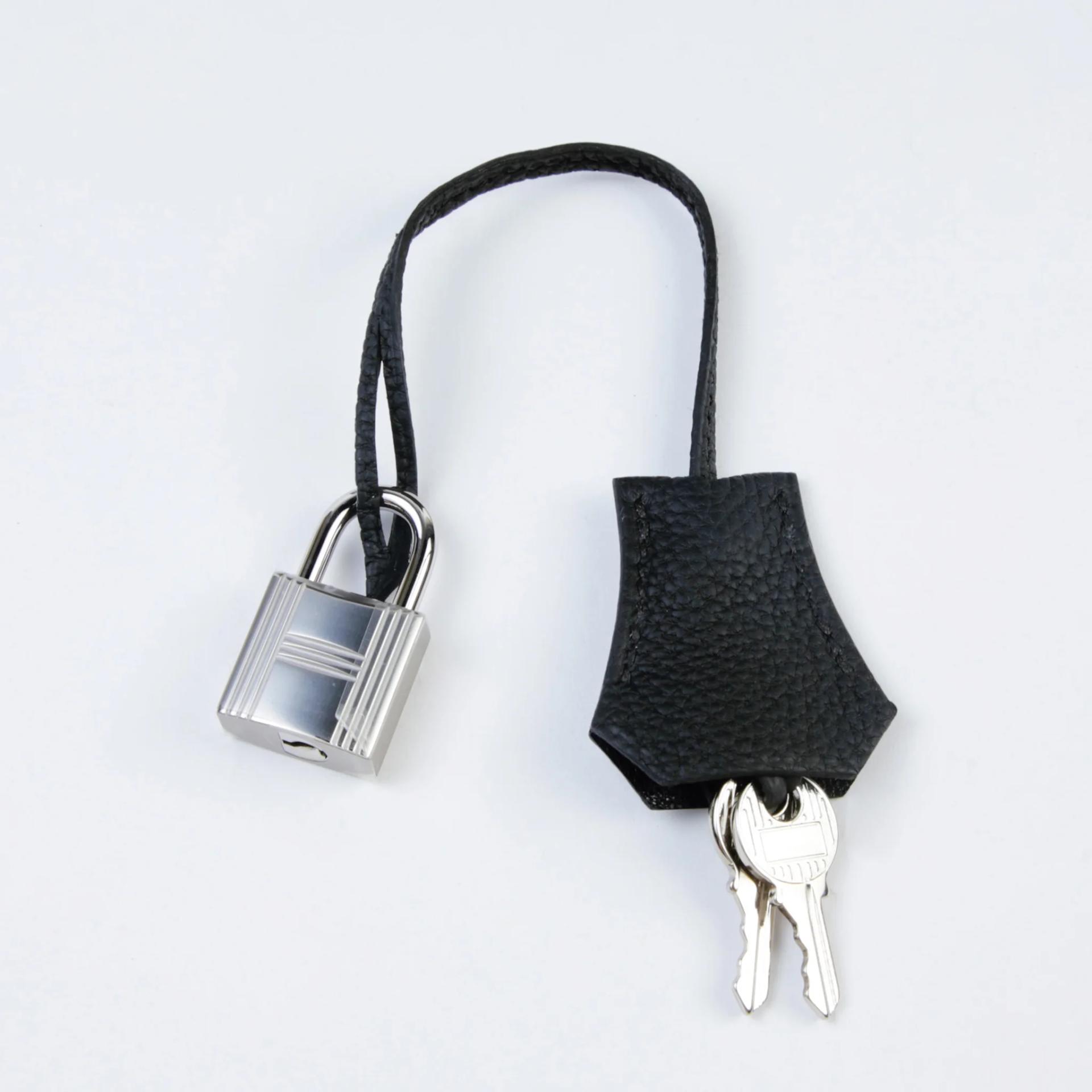 ランク N 新品 HERMÈS エルメス バーキン25 ブラック (89) トゴ シルバー金具 G刻印 (2026) - 14