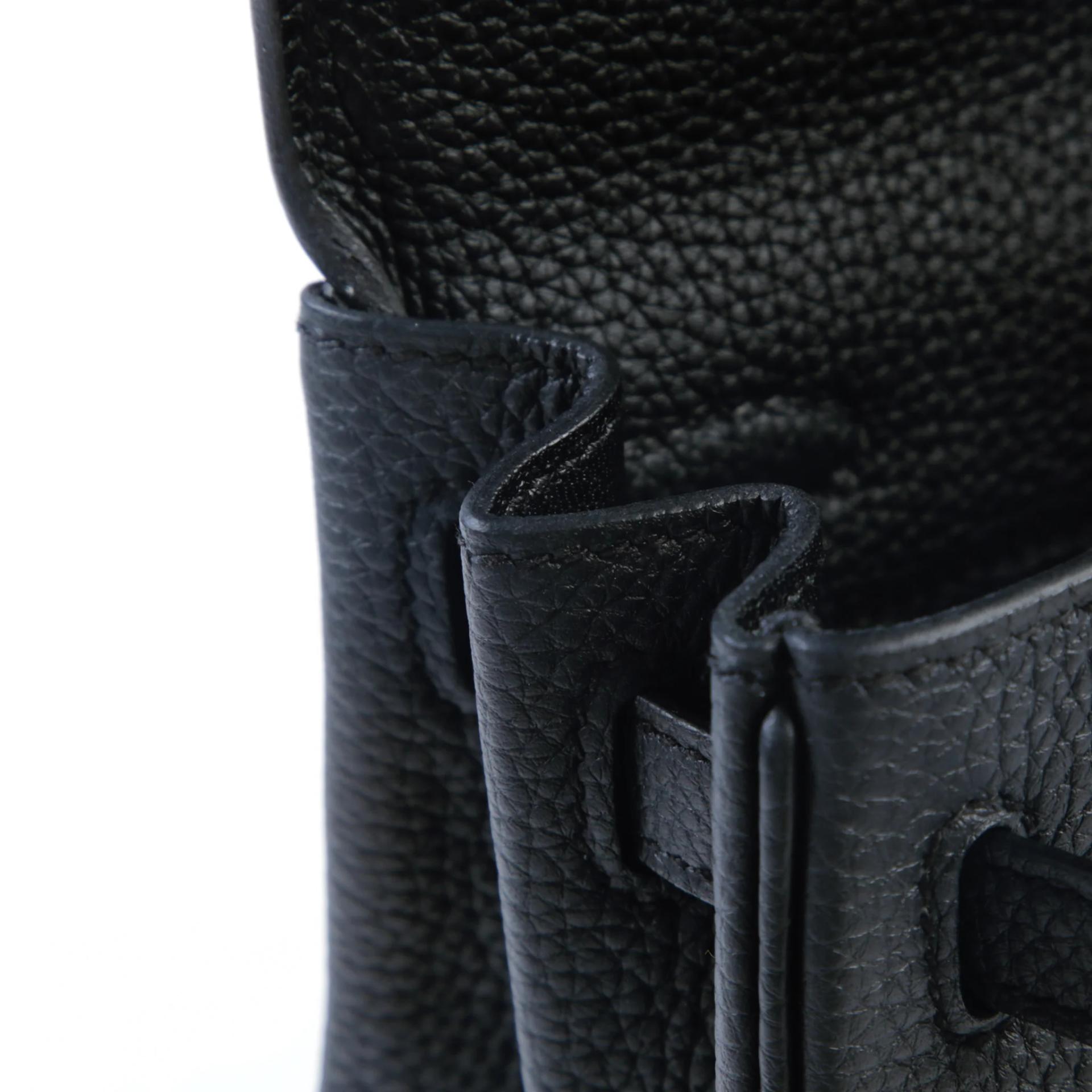 ランク N 新品 HERMÈS エルメス ケリー25 内縫い ブラック (89) トゴ シルバー金具 G刻印 (2026) - 10