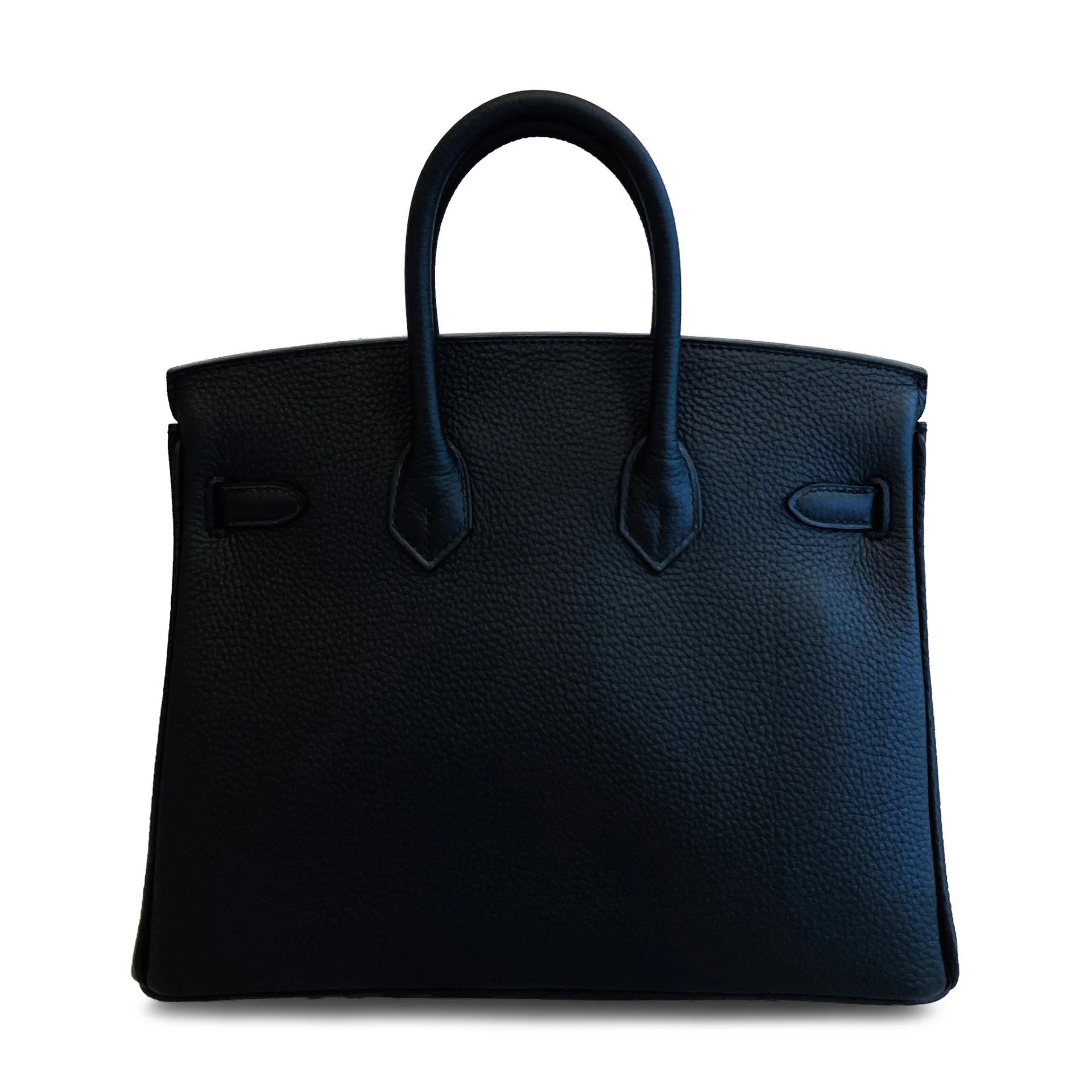 Brand New ( Rank N ) HERMÈS Birkin 25 Noir (89) Togo Palladium hardware K (2025) - 2