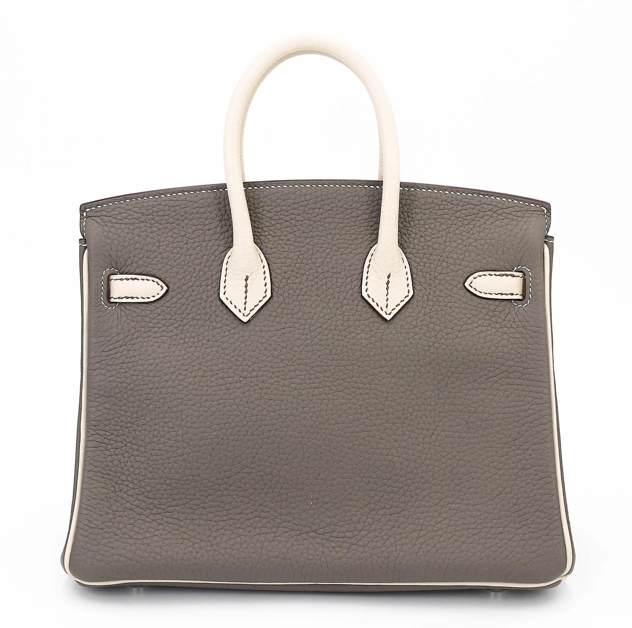 Birkin 25 HSS Etain (8F) Beton (8L)