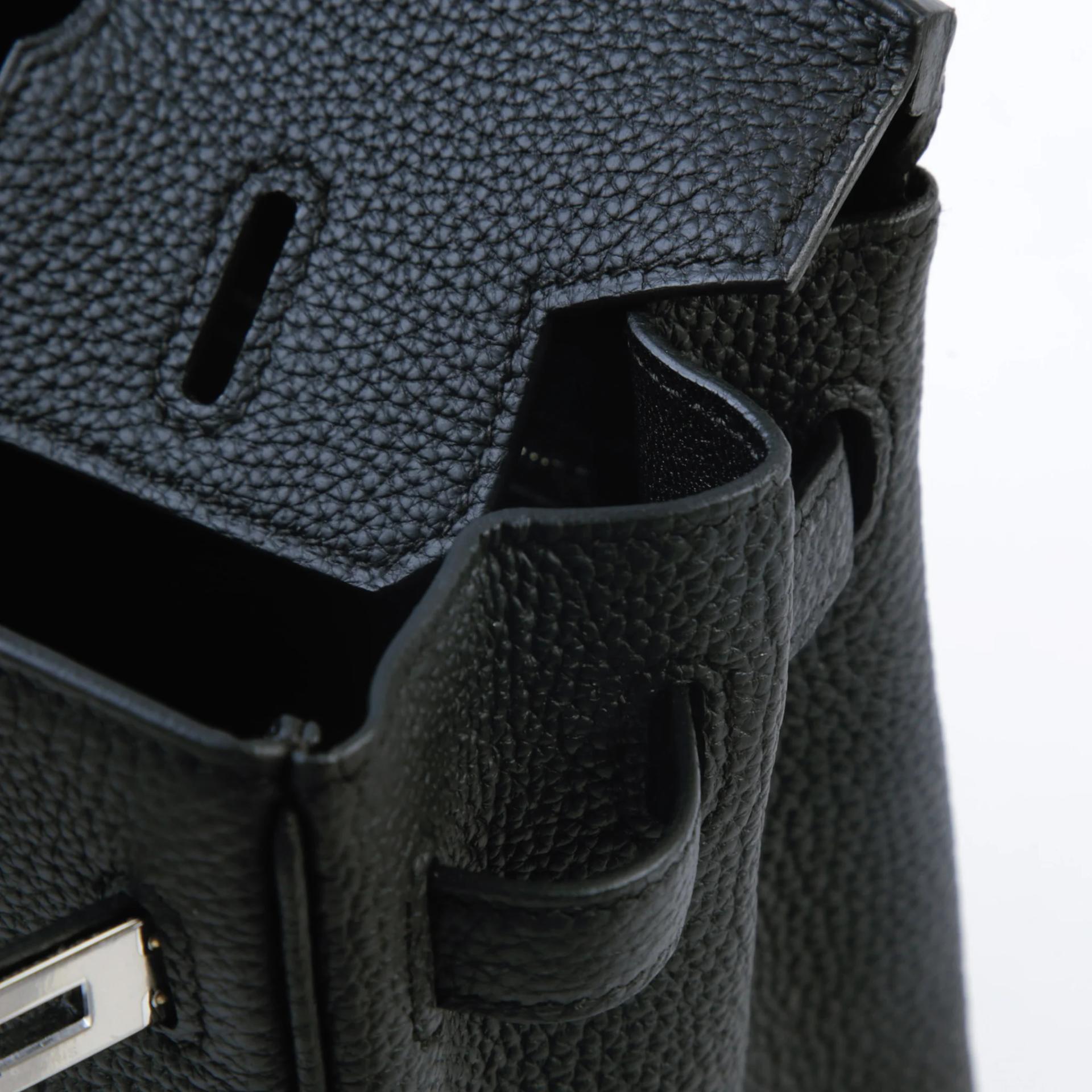 ランク N 新品 HERMÈS エルメス バーキン25 ブラック (89) トゴ シルバー金具 G刻印 (2026) - 11