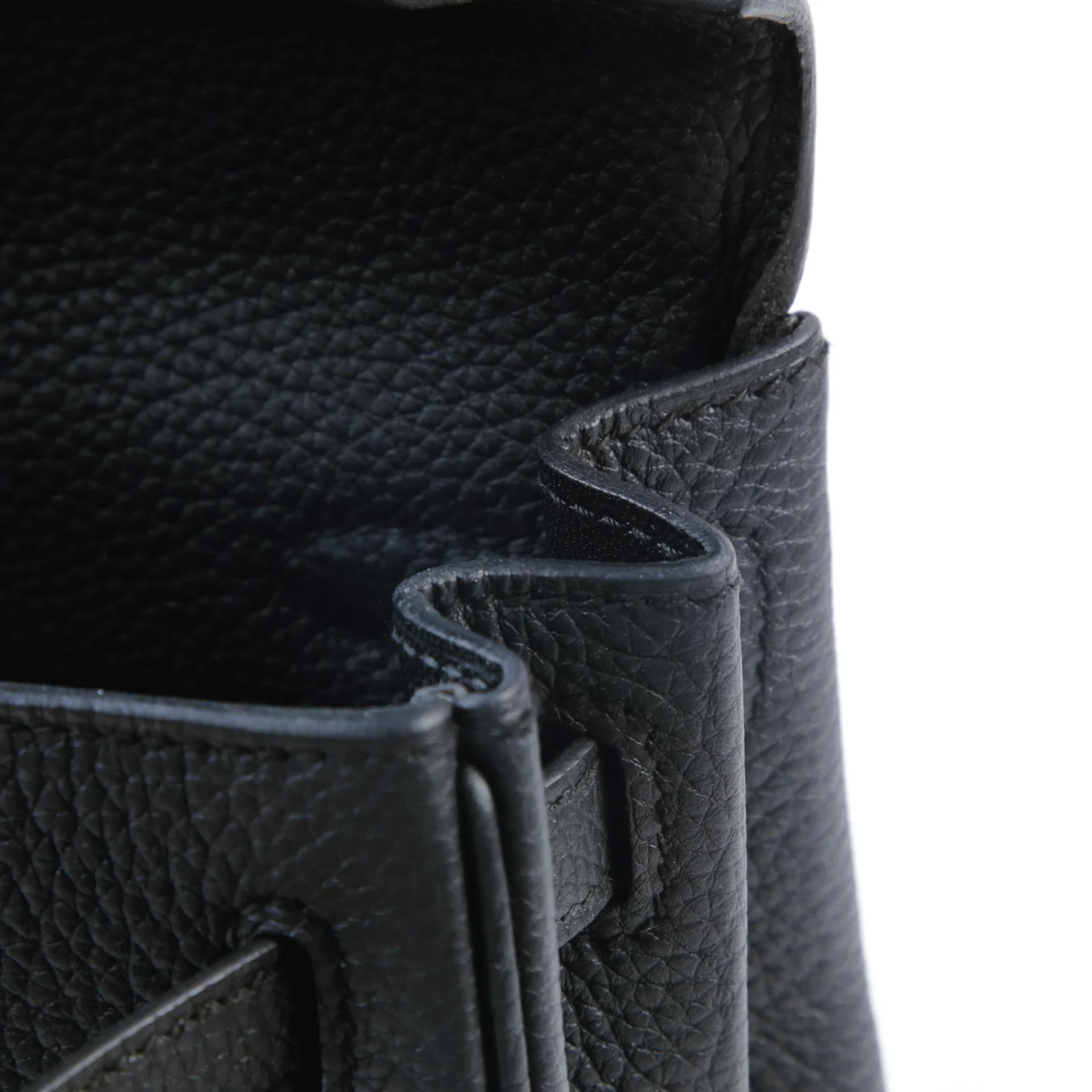 ランク N 新品 HERMÈS エルメス ケリー25 内縫い ブラック (89) トゴ シルバー金具 G刻印 (2026) - 9