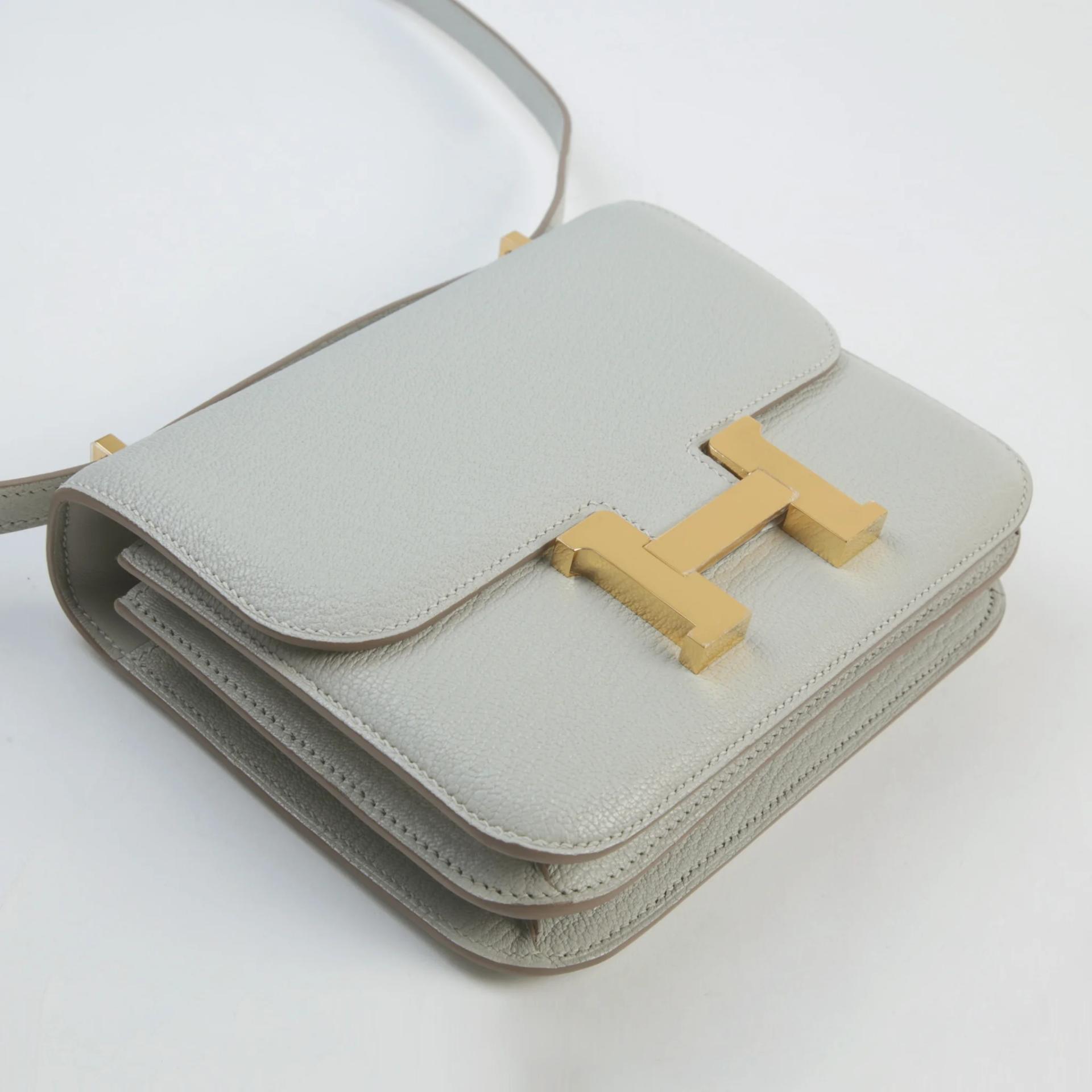 Constance 康康Mini 19 Mirror 80 珍珠灰Gris Perle | GINZA XIAOMA