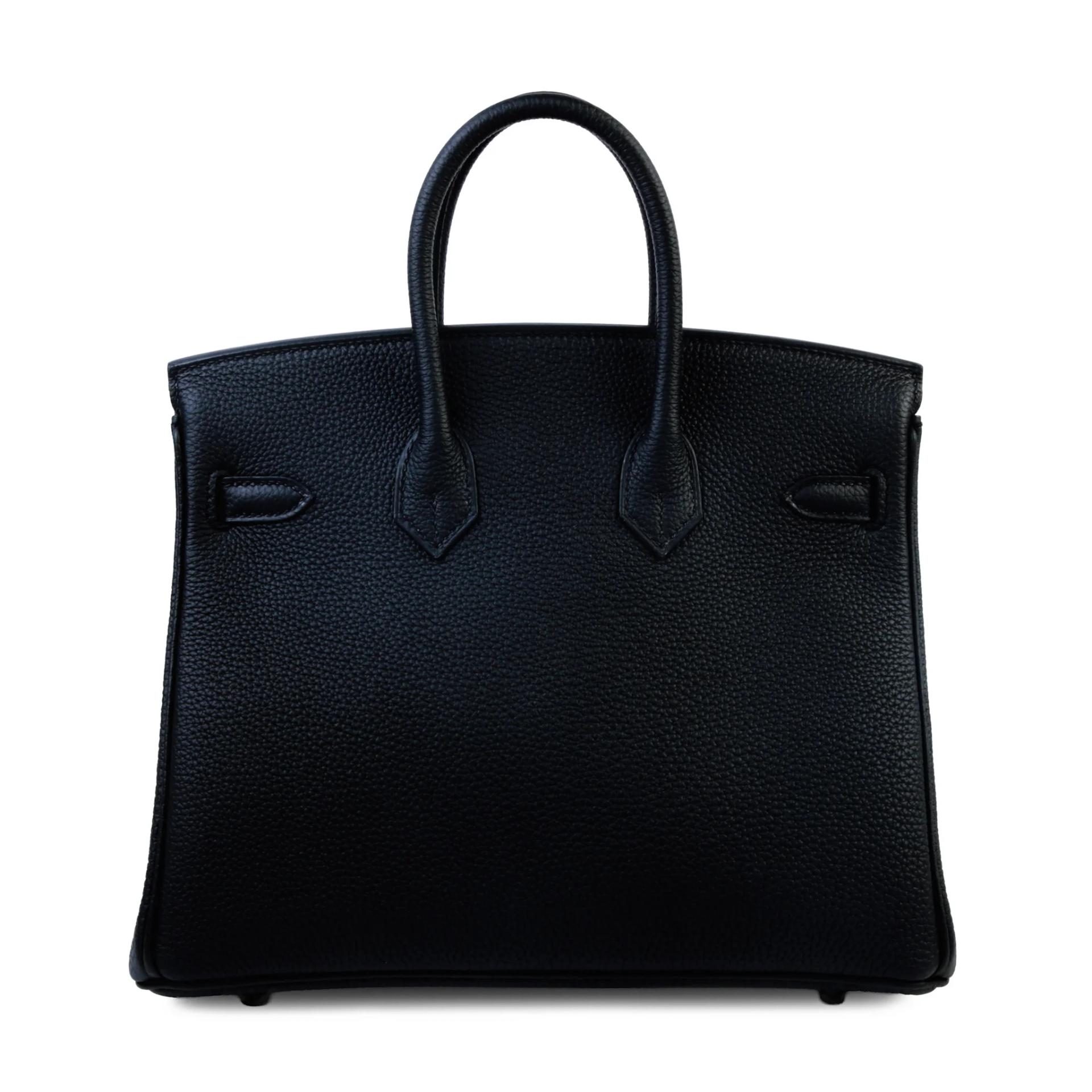 ランク N 新品 HERMÈS エルメス バーキン25 ブラック (89) トゴ シルバー金具 G刻印 (2026) - 2