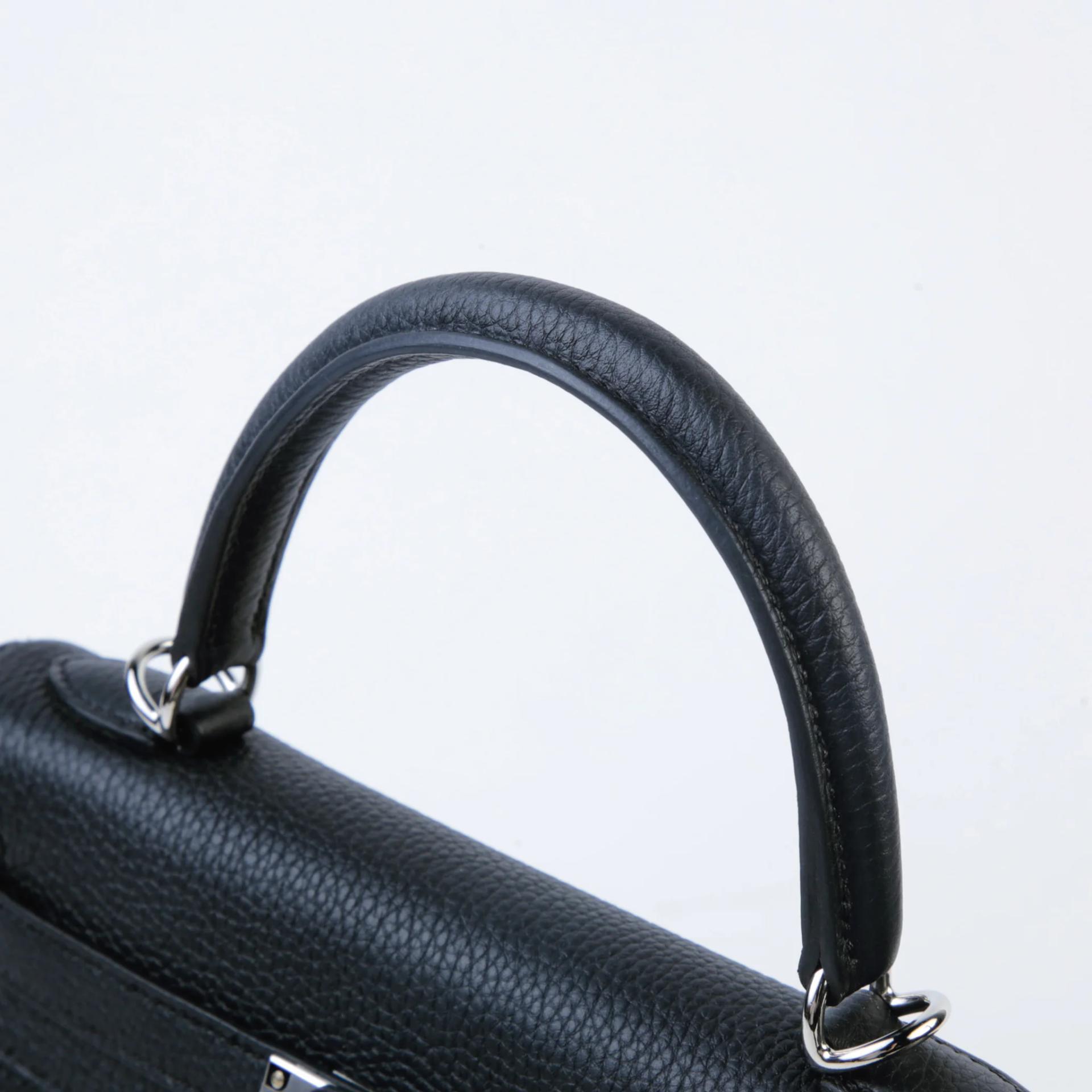 ランク N 新品 HERMÈS エルメス ケリー25 内縫い ブラック (89) トゴ シルバー金具 G刻印 (2026) - 3