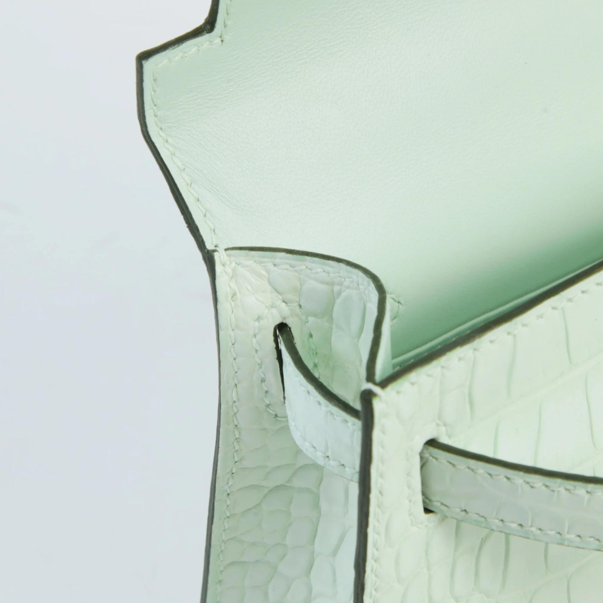 Mini Kelly II Vert Peppermint (N3) - GINZA XIAOMA | Hermès