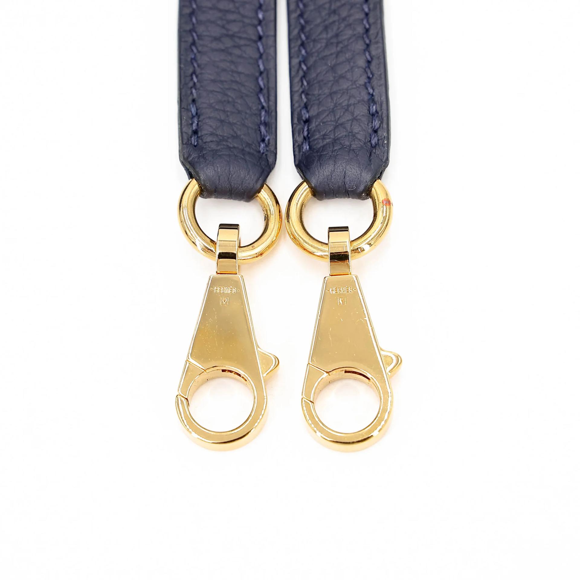ランク A HERMÈS エルメス ケリー28 ブルーニュイ (2Z) トゴ ゴールド金具 A刻印 (2017) - 26