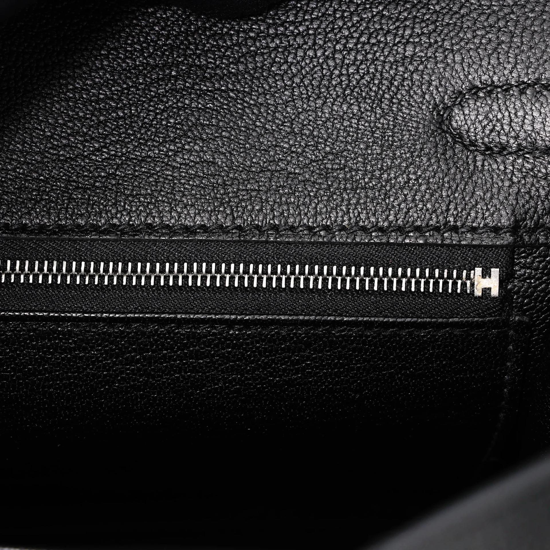 Brand New ( Rank N ) HERMÈS Birkin 25 Noir (89) Togo Palladium hardware G (2026) - 11