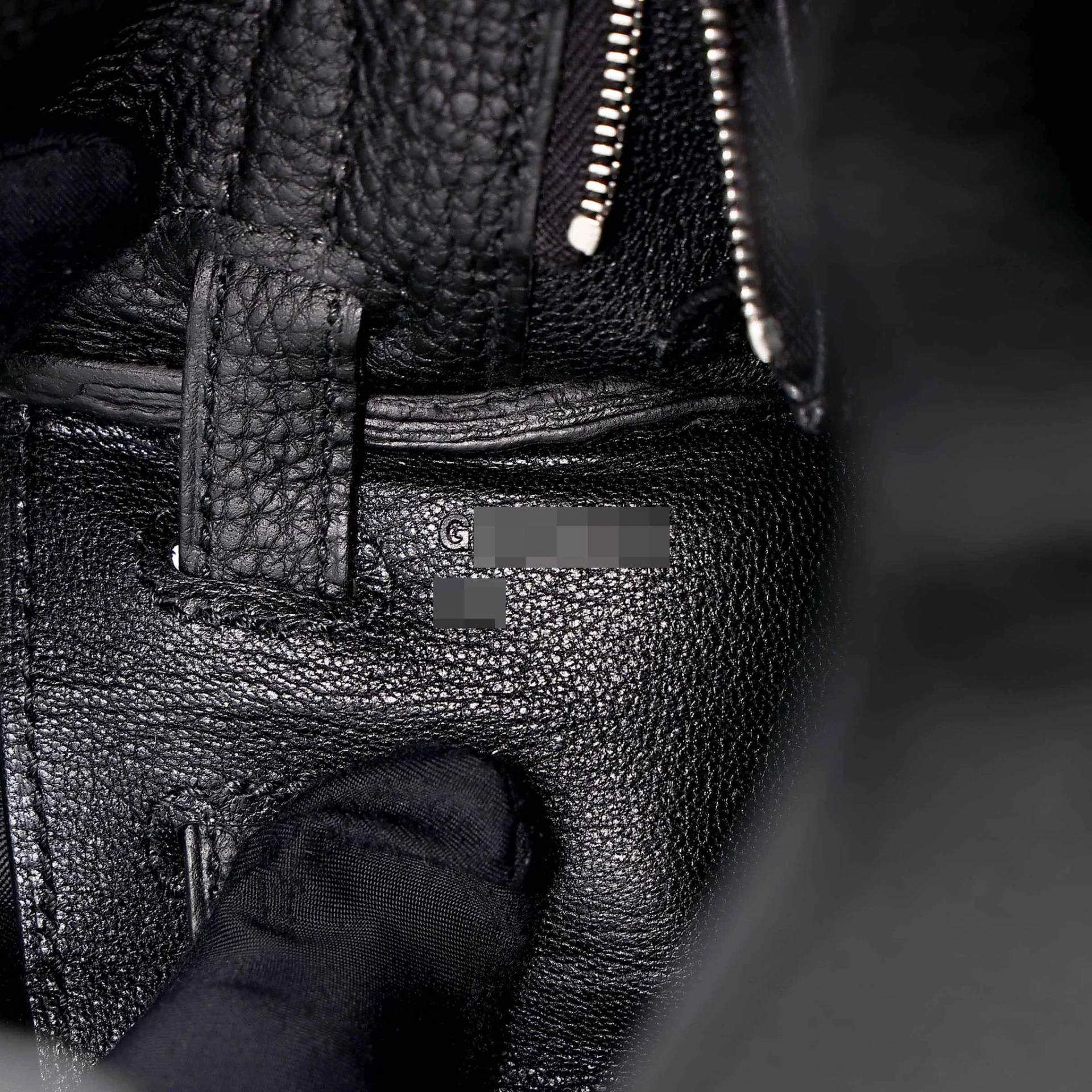 Brand New ( Rank N ) HERMÈS Kelly 25 Noir (89) Togo Palladium hardware G (2026) - 16