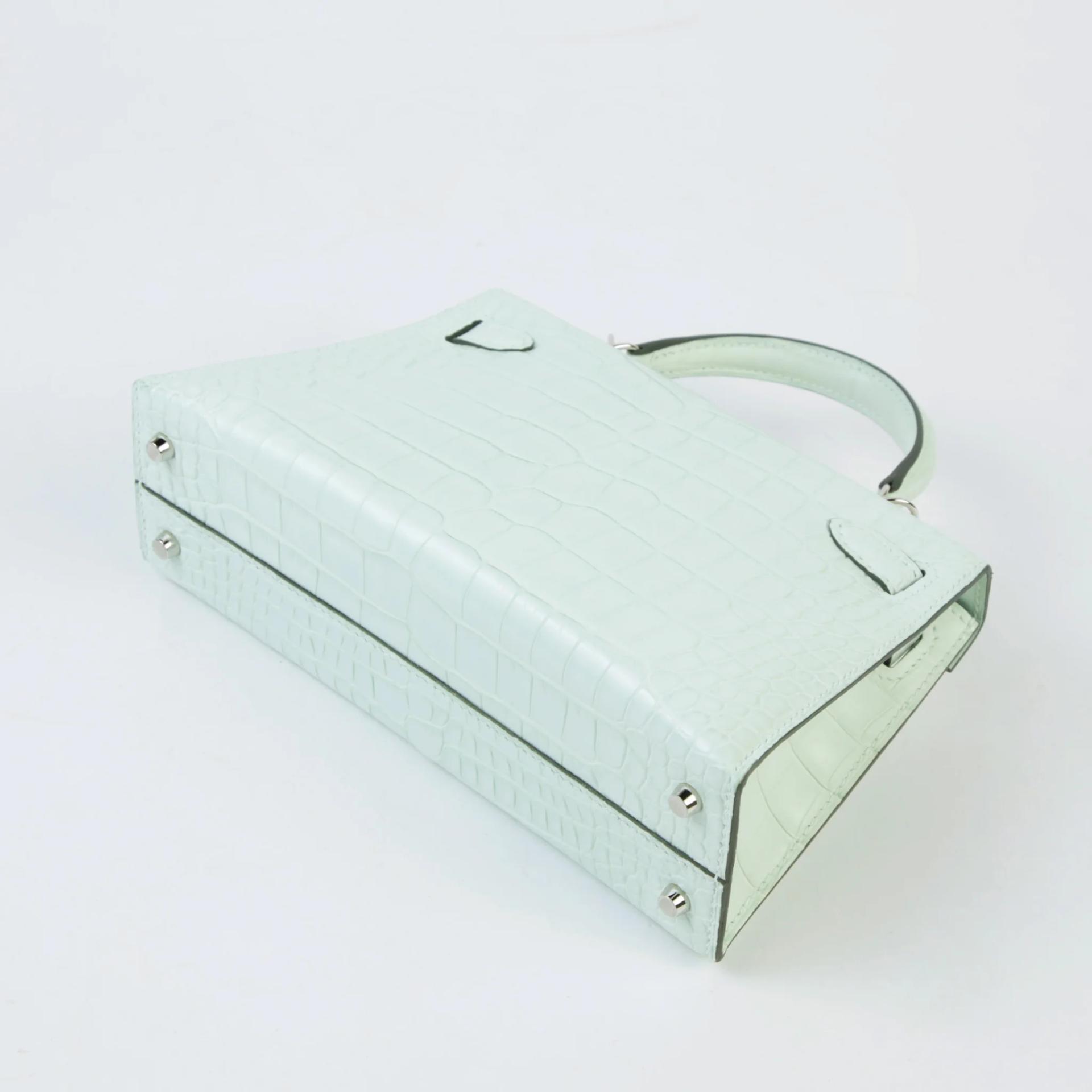 Mini Kelly II Vert Peppermint (N3) - GINZA XIAOMA | Hermès