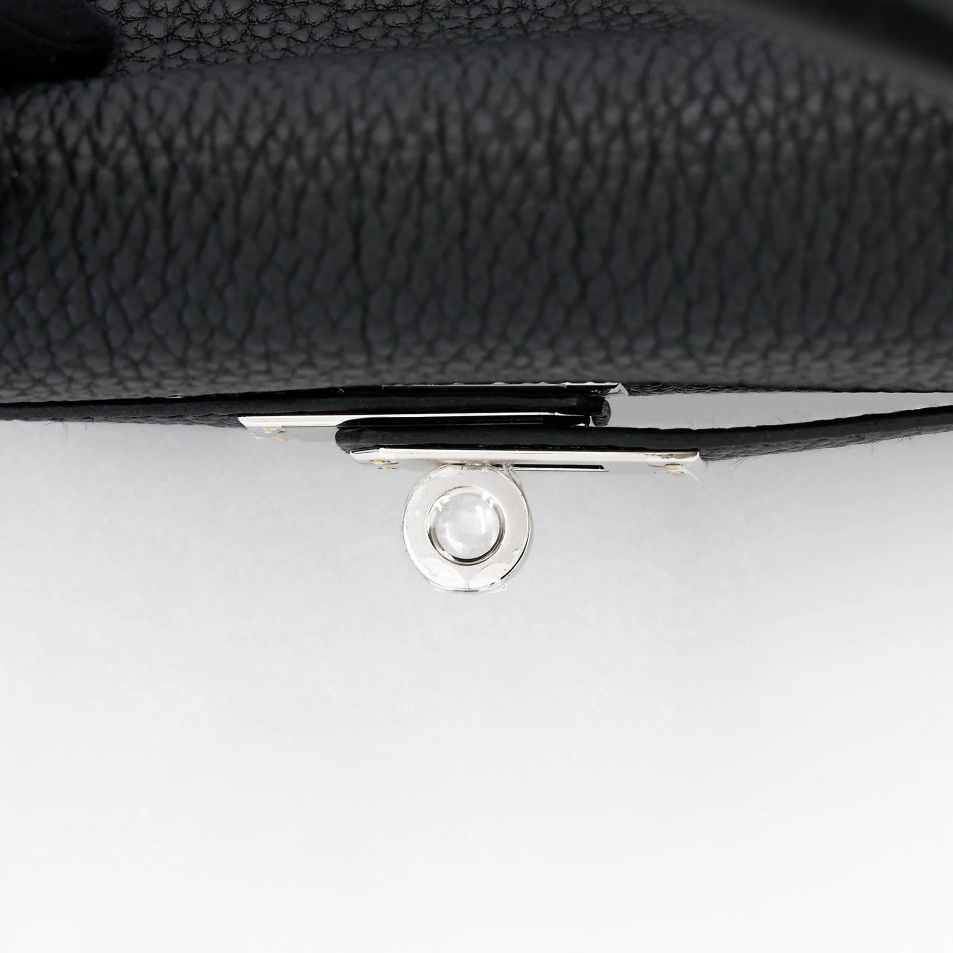 Brand New ( Rank N ) HERMÈS Kelly 25 Noir (89) Togo Palladium hardware G (2026) - 9