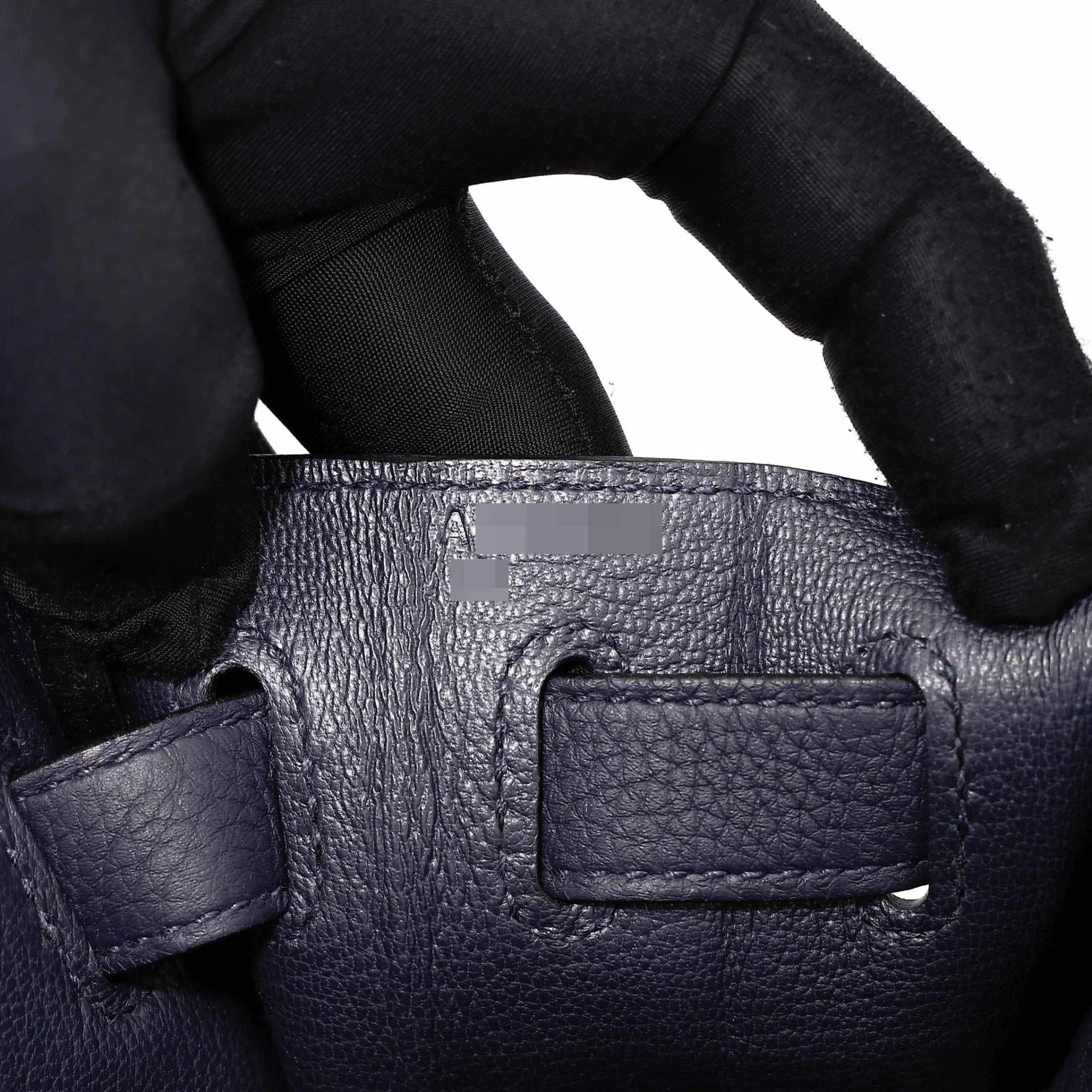 ランク A HERMÈS エルメス ケリー28 ブルーニュイ (2Z) トゴ ゴールド金具 A刻印 (2017) - 20