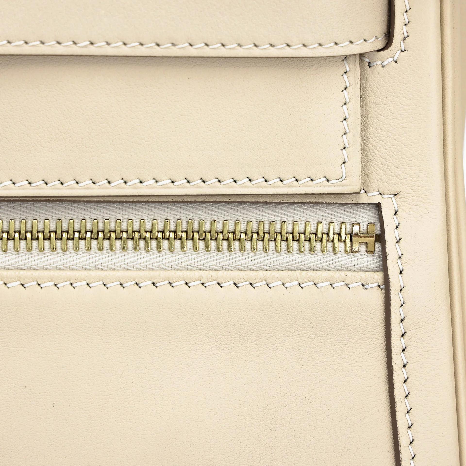 ランク NS 未使用品 HERMÈS エルメス ケリーラキ32 クレ (10) スイフト ゴールド金具 Z刻印 (2021) - 16