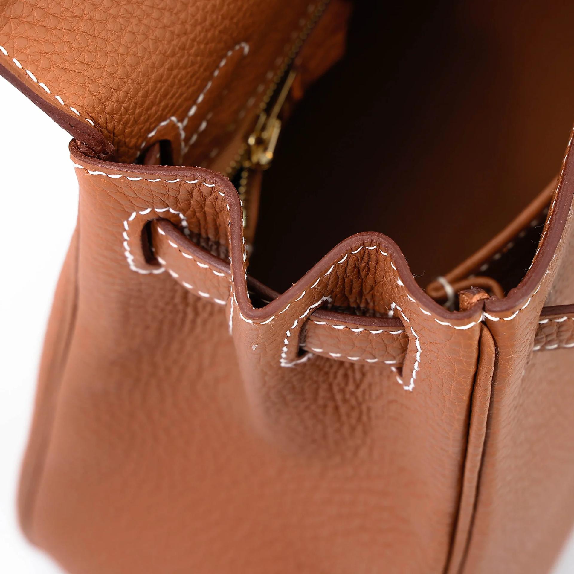 Brand New ( Rank N ) HERMÈS Kelly 25 Gold Togo Gold hardware G (2026) - 17