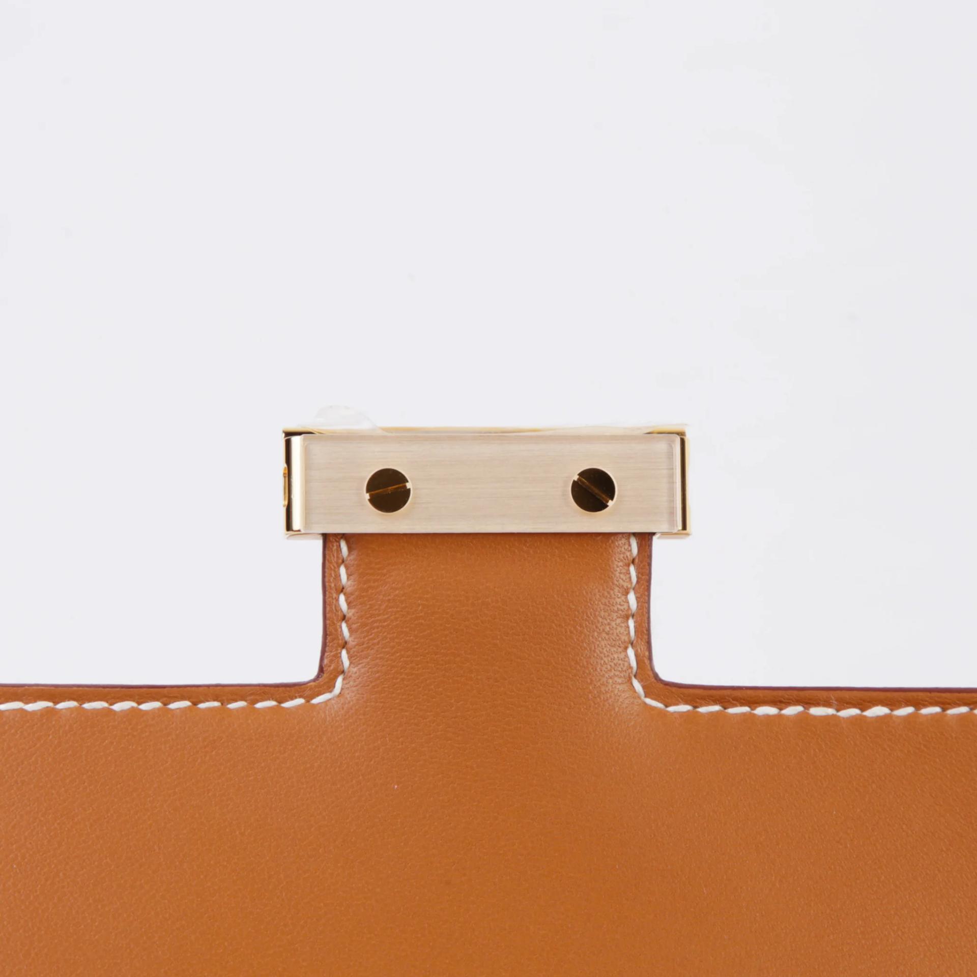 ランク NS 未使用品 HERMÈS エルメス コンスタンス ミニ 19 ミラー ゴールド (37) エプソン ゴールド金具 W刻印 (2024) - 9