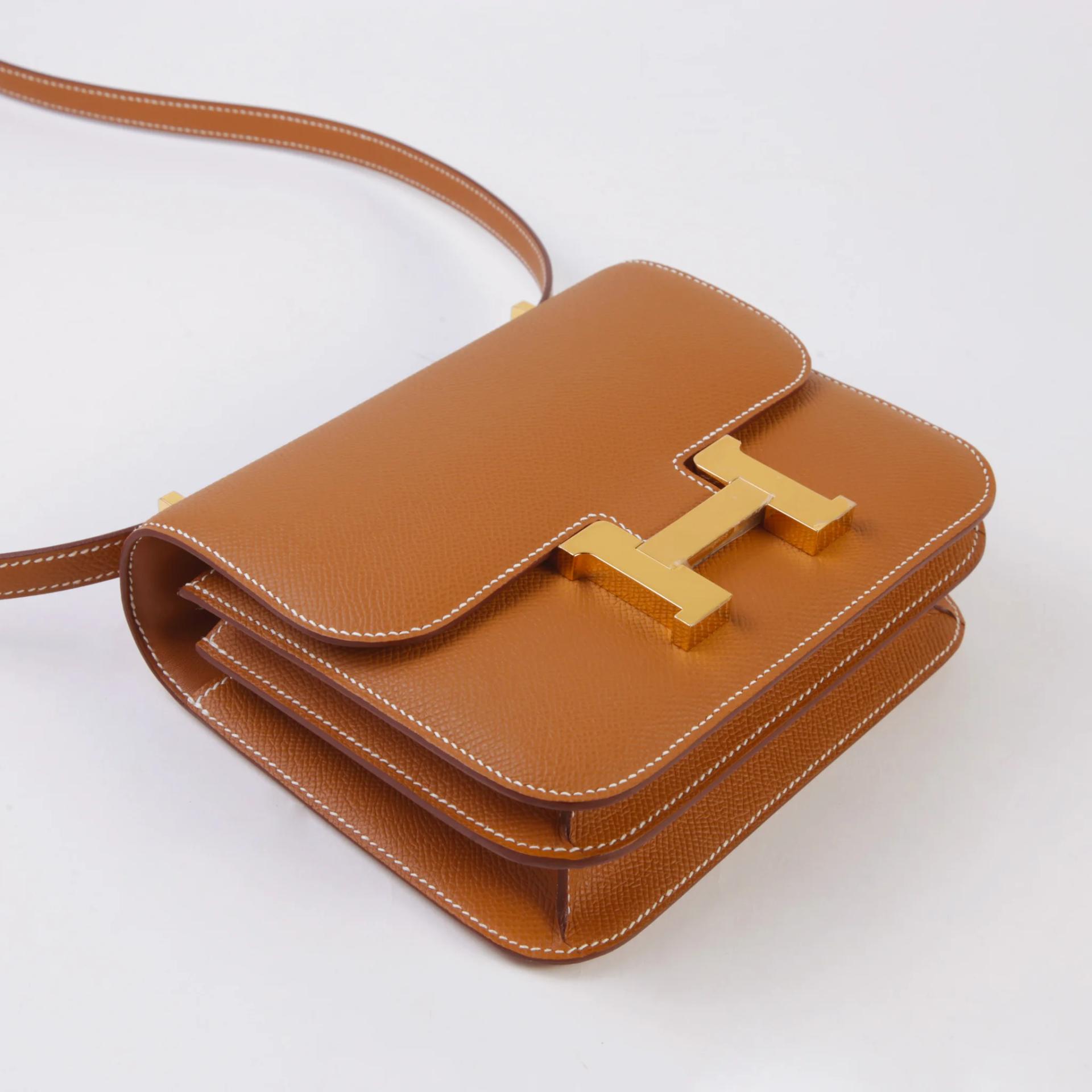 ランク NS 未使用品 HERMÈS エルメス コンスタンス ミニ 19 ミラー ゴールド (37) エプソン ゴールド金具 W刻印 (2024) - 4