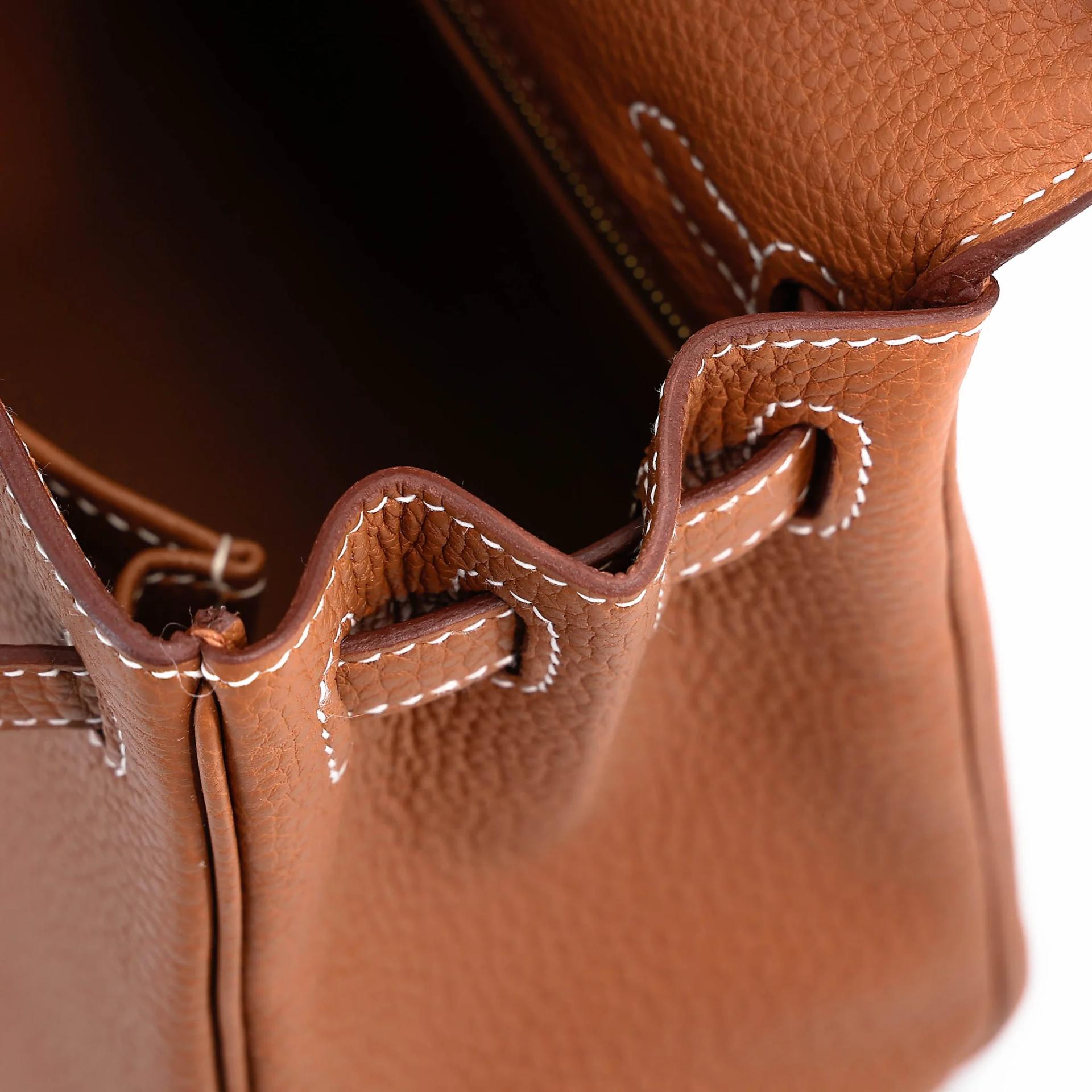 Brand New ( Rank N ) HERMÈS Kelly 25 Gold Togo Gold hardware G (2026) - 16