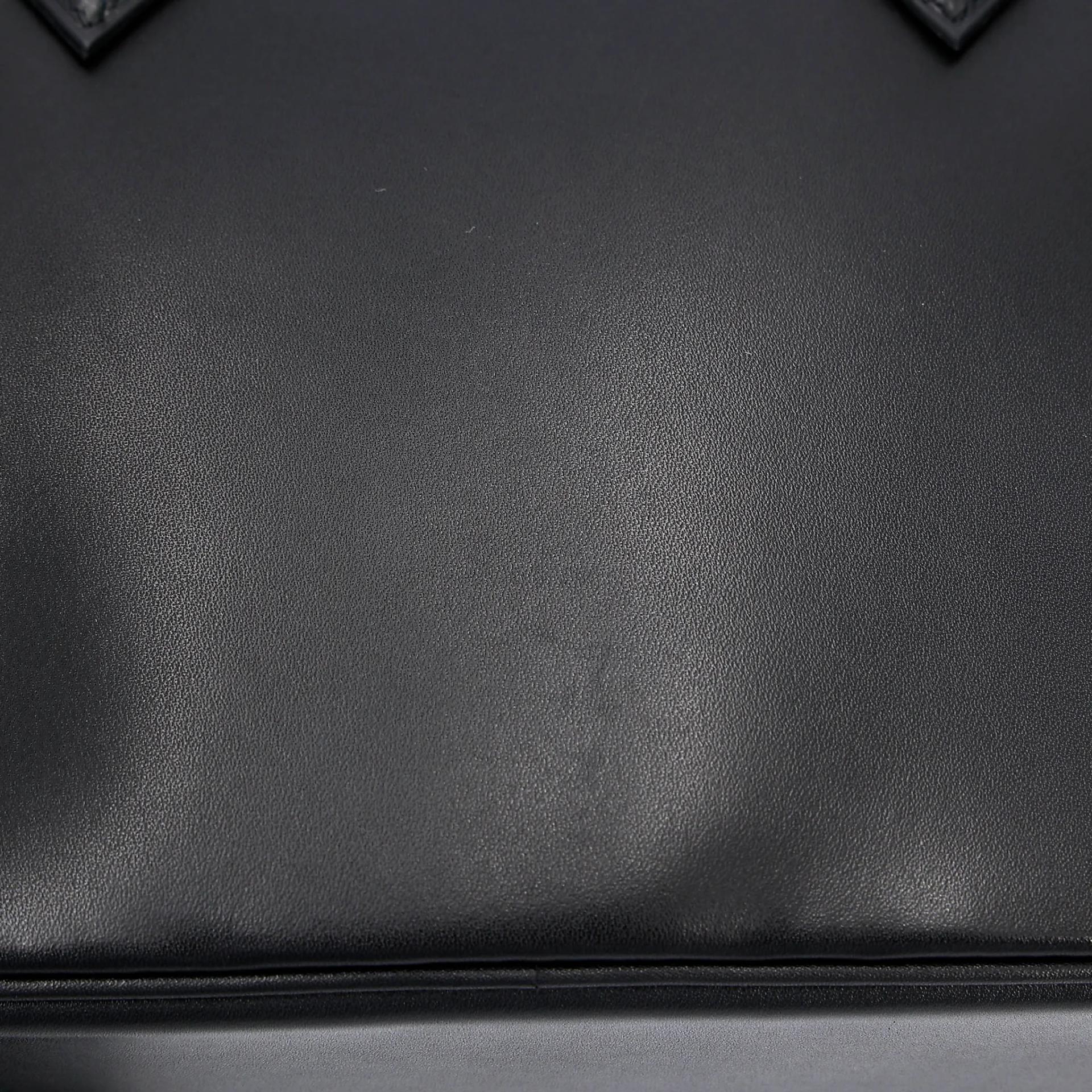 全新 HERMÈS 爱马仕 Plume Mini 89 黑色 Noir (Black) Evercalf皮 银扣 K刻 2025年 - 9