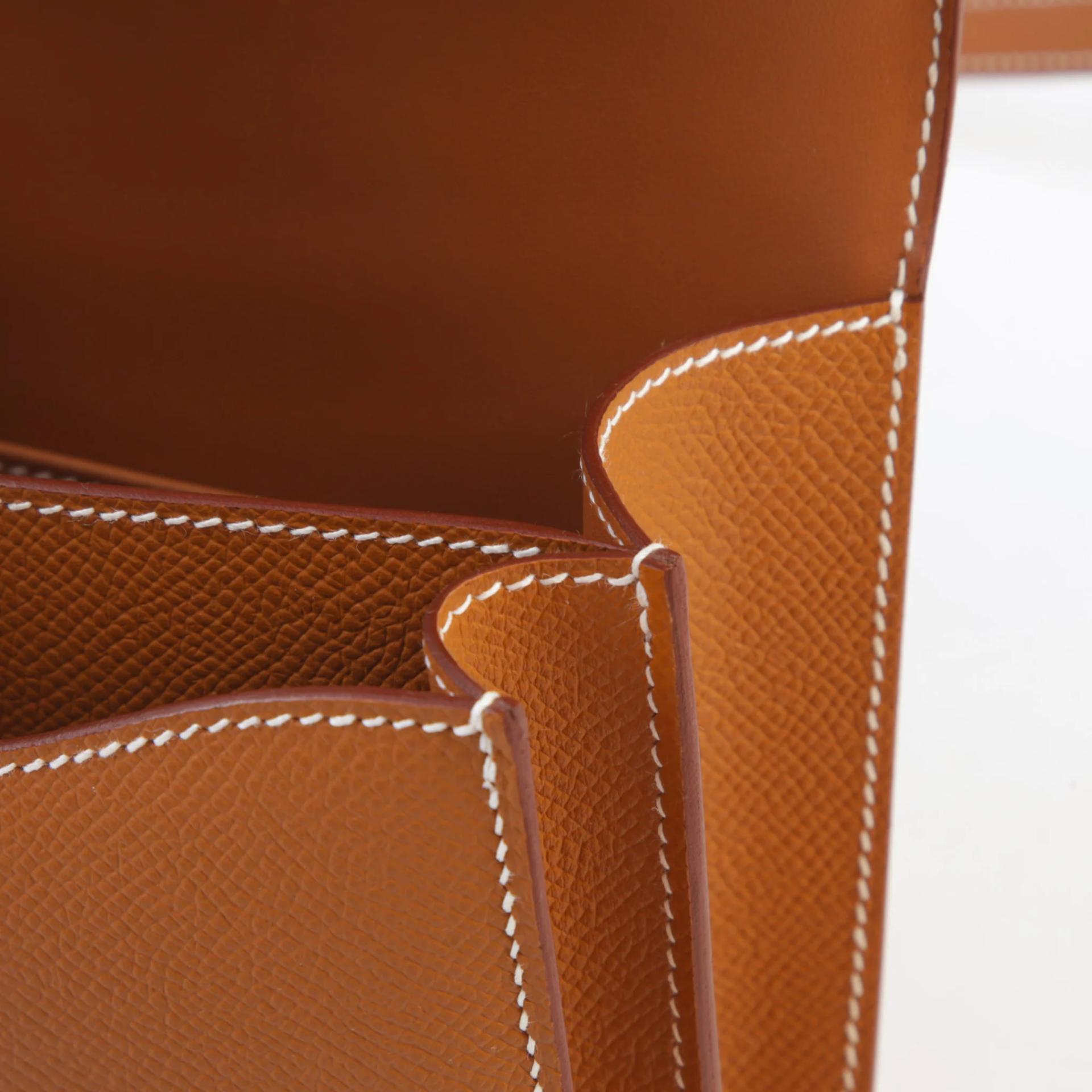 ランク NS 未使用品 HERMÈS エルメス コンスタンス ミニ 19 ミラー ゴールド (37) エプソン ゴールド金具 W刻印 (2024) - 12