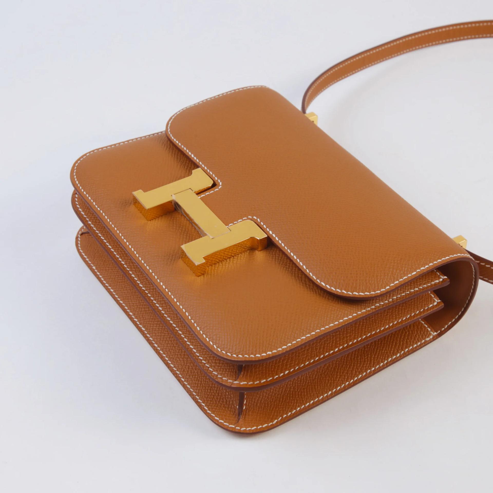ランク NS 未使用品 HERMÈS エルメス コンスタンス ミニ 19 ミラー ゴールド (37) エプソン ゴールド金具 W刻印 (2024) - 5