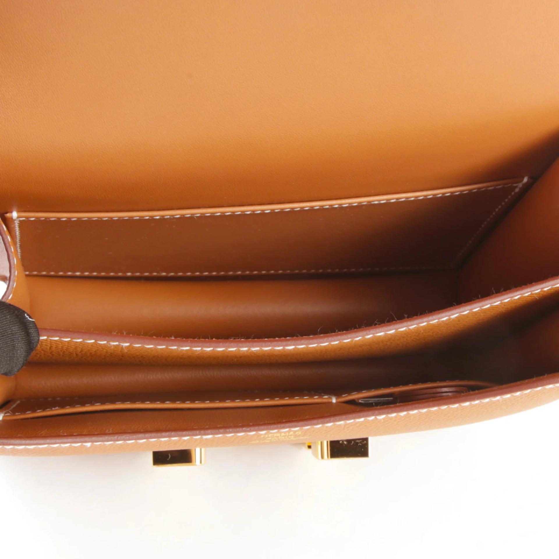 ランク NS 未使用品 HERMÈS エルメス コンスタンス ミニ 19 ミラー ゴールド (37) エプソン ゴールド金具 W刻印 (2024) - 11