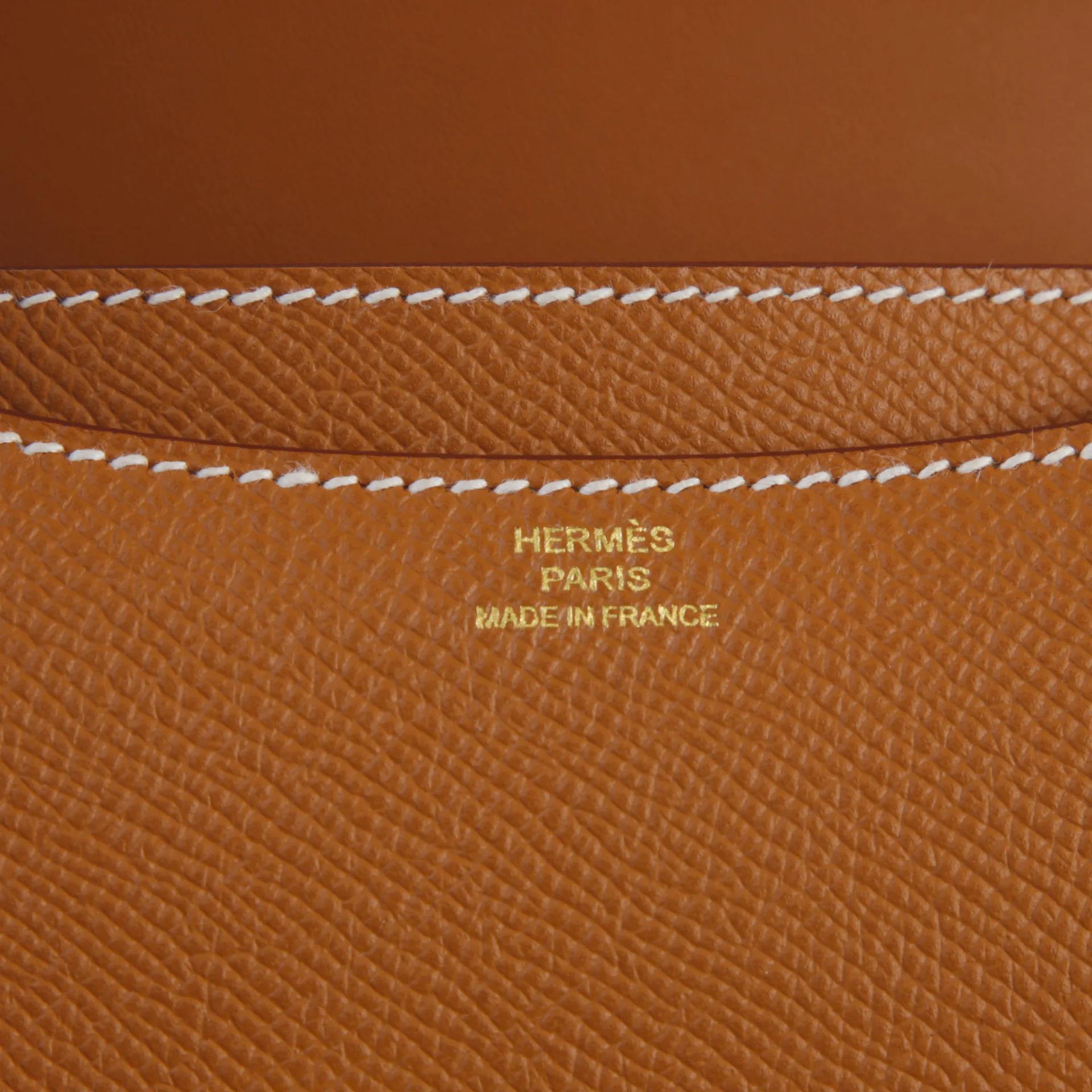 ランク NS 未使用品 HERMÈS エルメス コンスタンス ミニ 19 ミラー ゴールド (37) エプソン ゴールド金具 W刻印 (2024) - 10