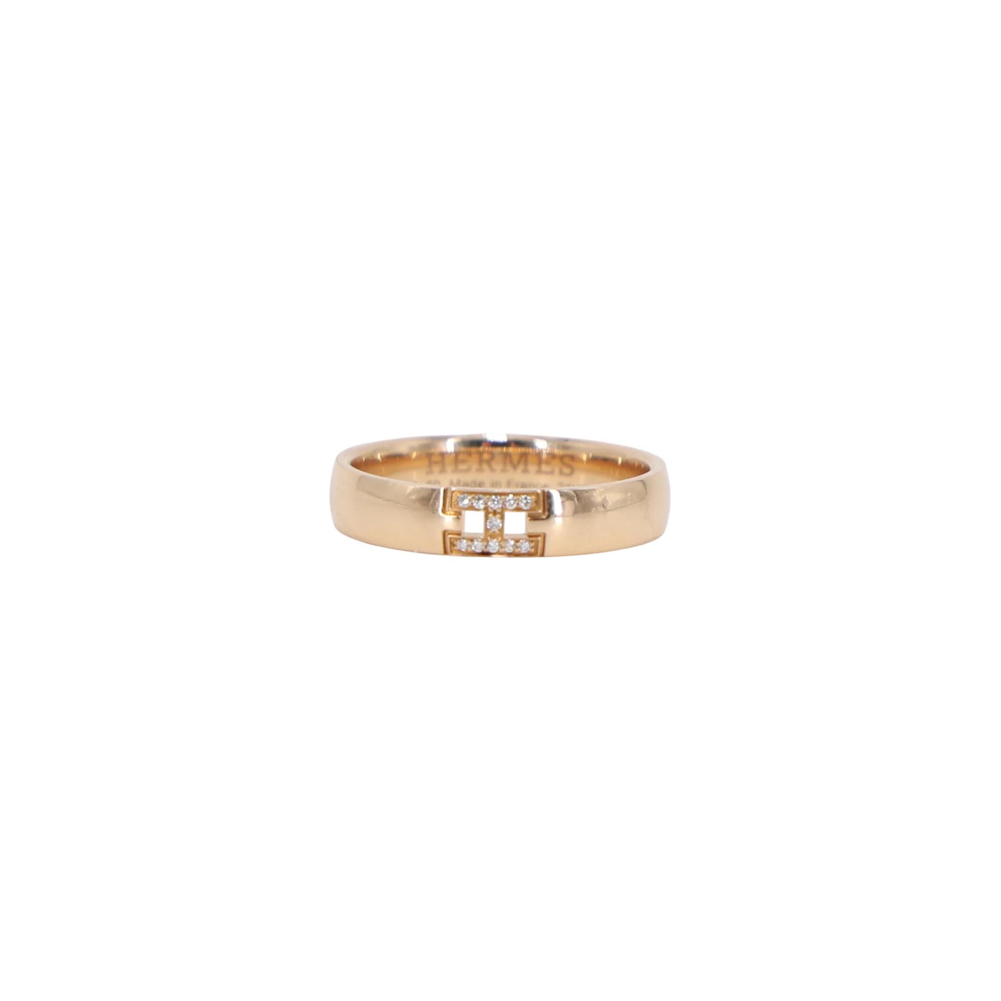 Ever Herakles Diamond Ring 0.2ct Rose Gold