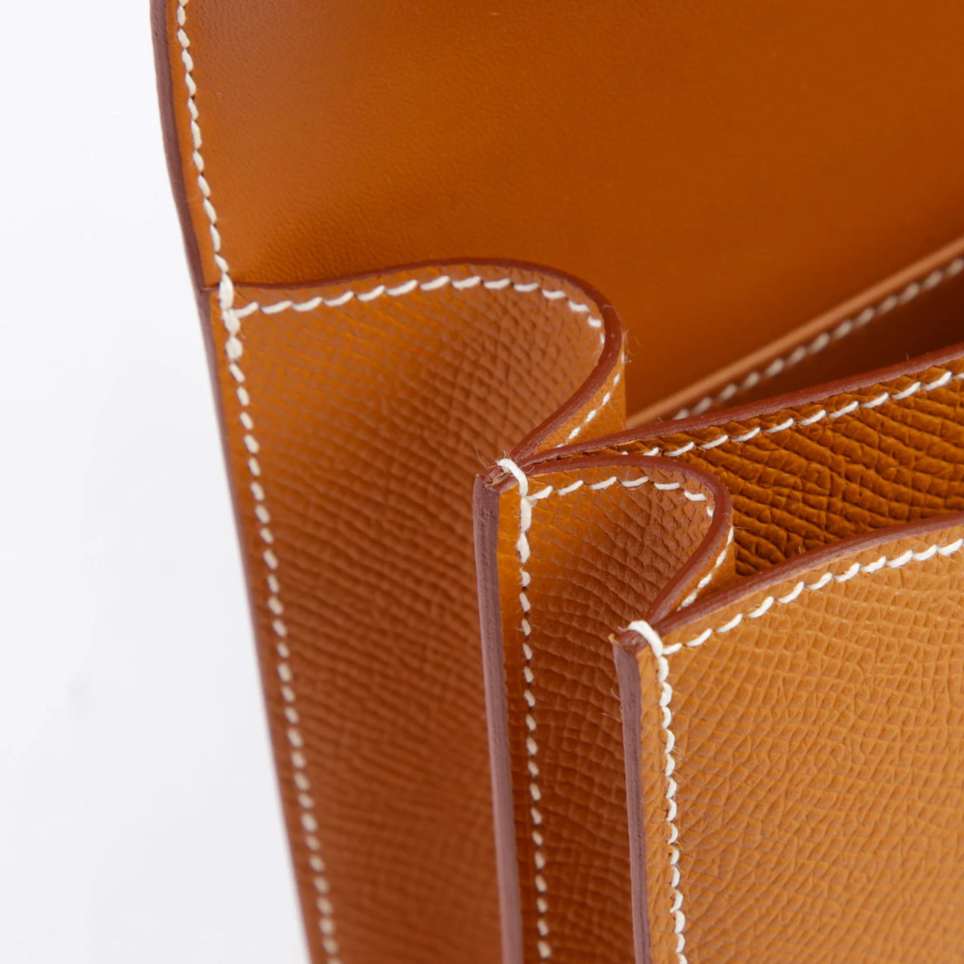 ランク NS 未使用品 HERMÈS エルメス コンスタンス ミニ 19 ミラー ゴールド (37) エプソン ゴールド金具 W刻印 (2024) - 13