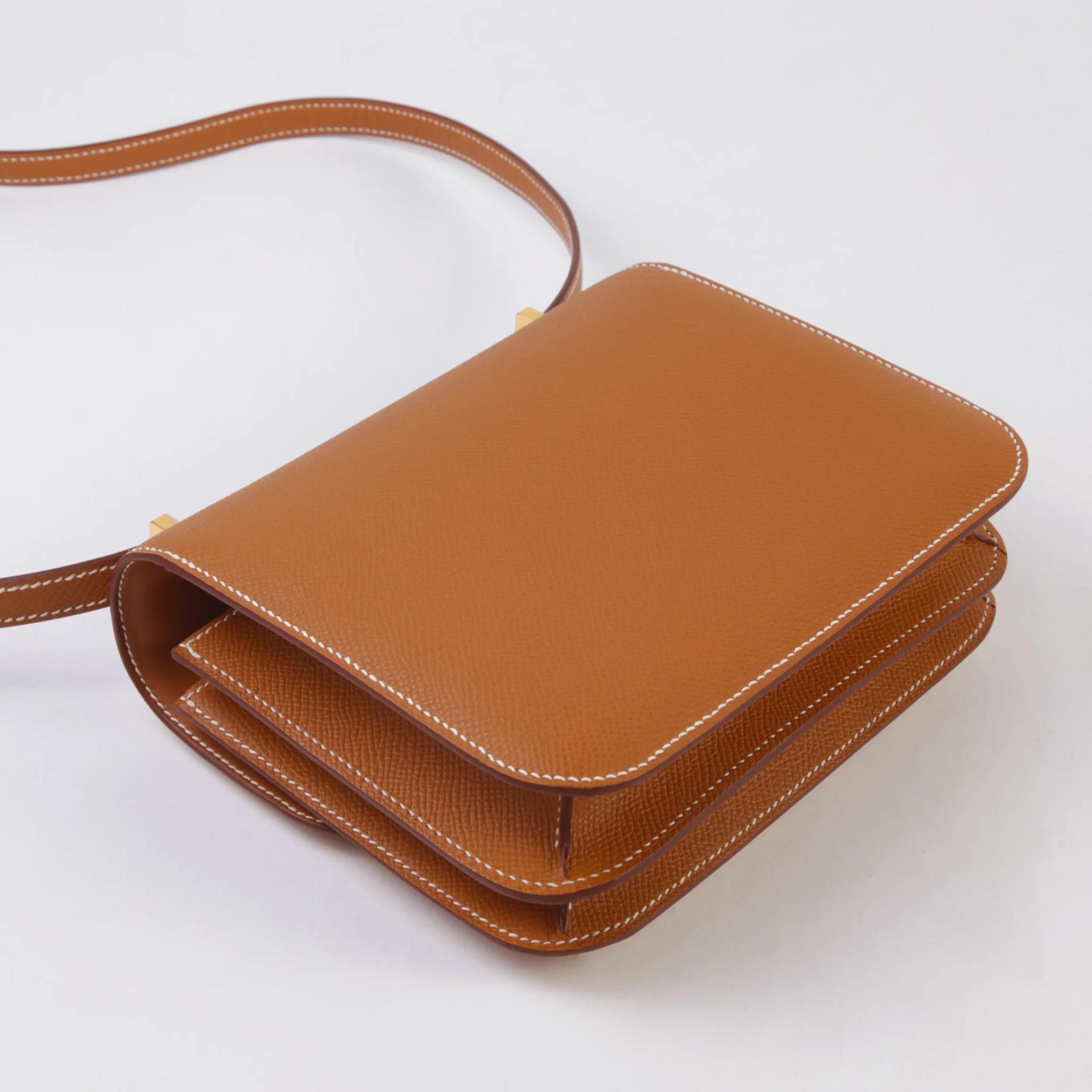 ランク NS 未使用品 HERMÈS エルメス コンスタンス ミニ 19 ミラー ゴールド (37) エプソン ゴールド金具 W刻印 (2024) - 6