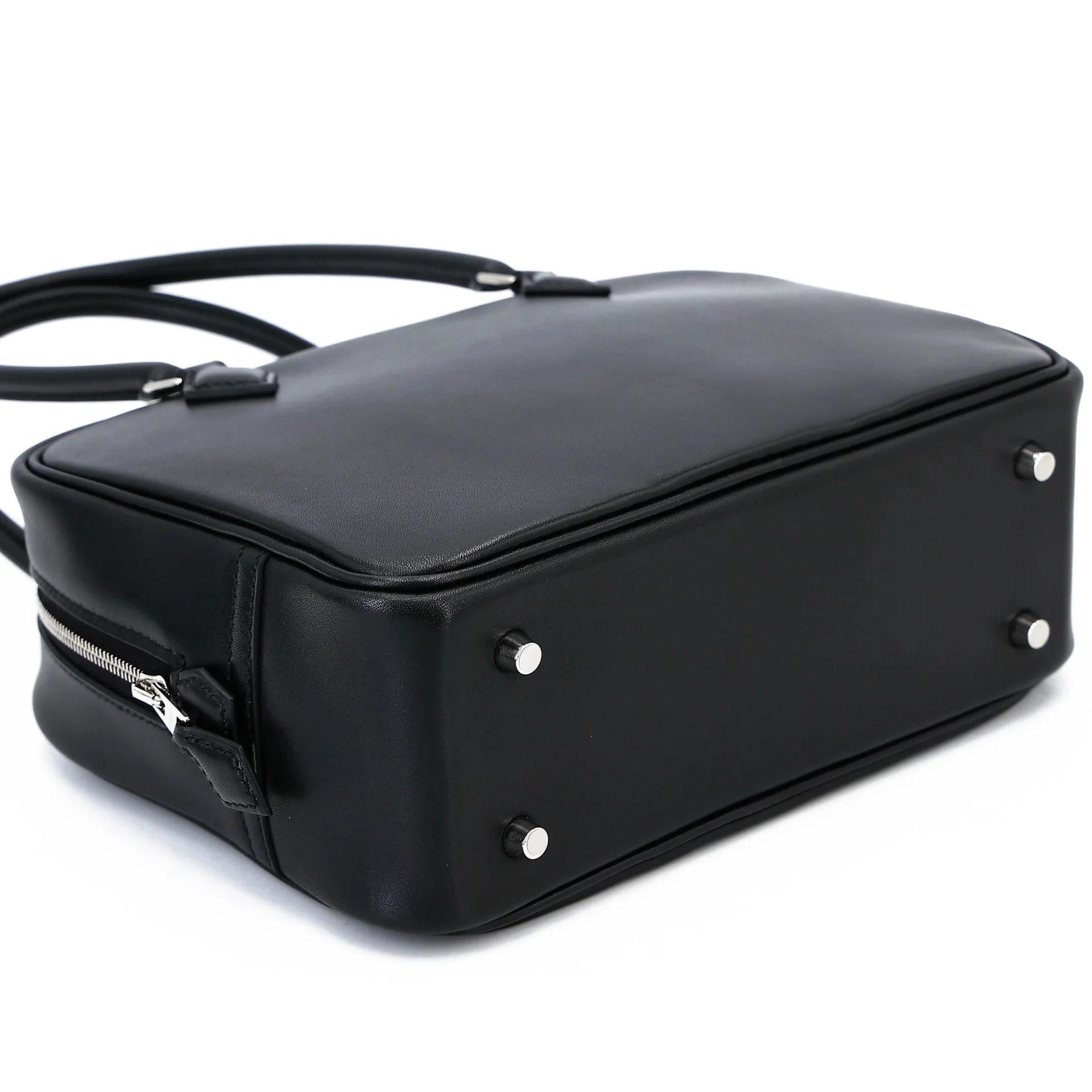 全新 HERMÈS 爱马仕 Plume Mini 89 黑色 Noir (Black) Evercalf皮 银扣 K刻 2025年 - 7