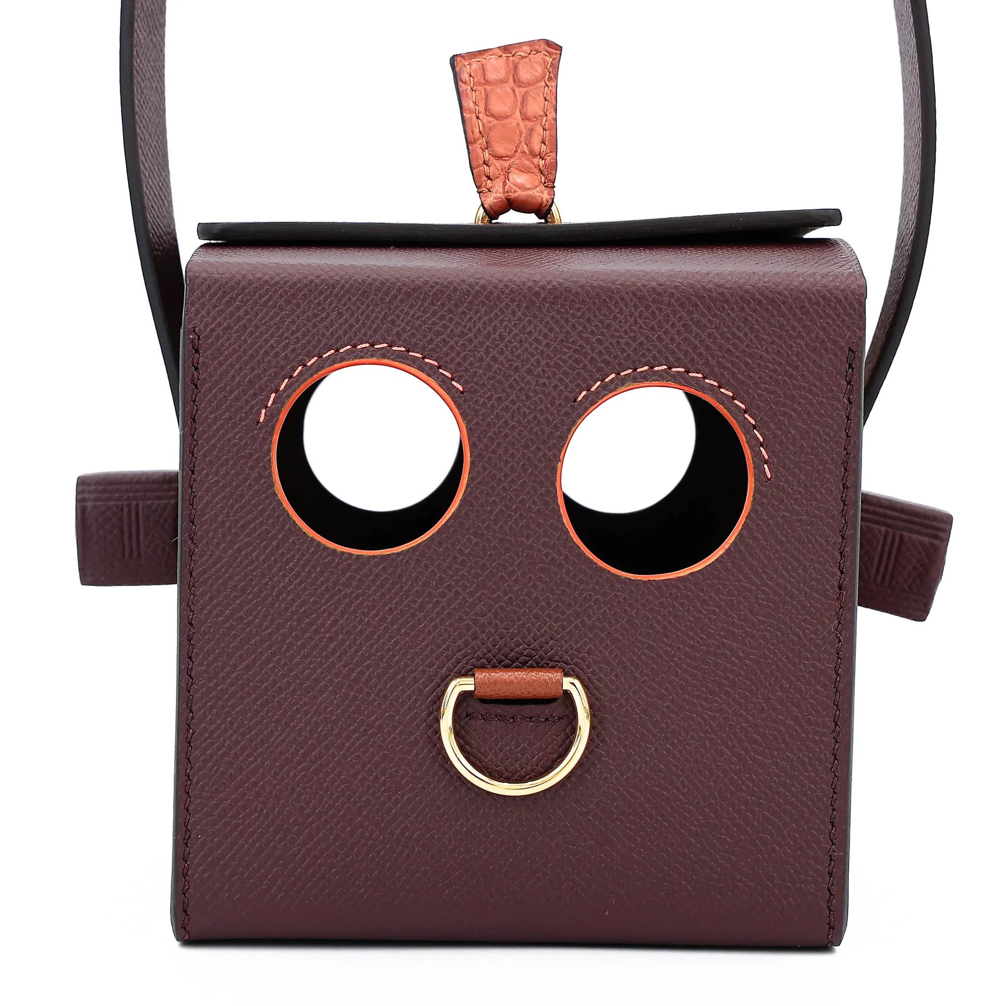 Robot cube minaudiere Rouge Sellier (0G) Gold (37)